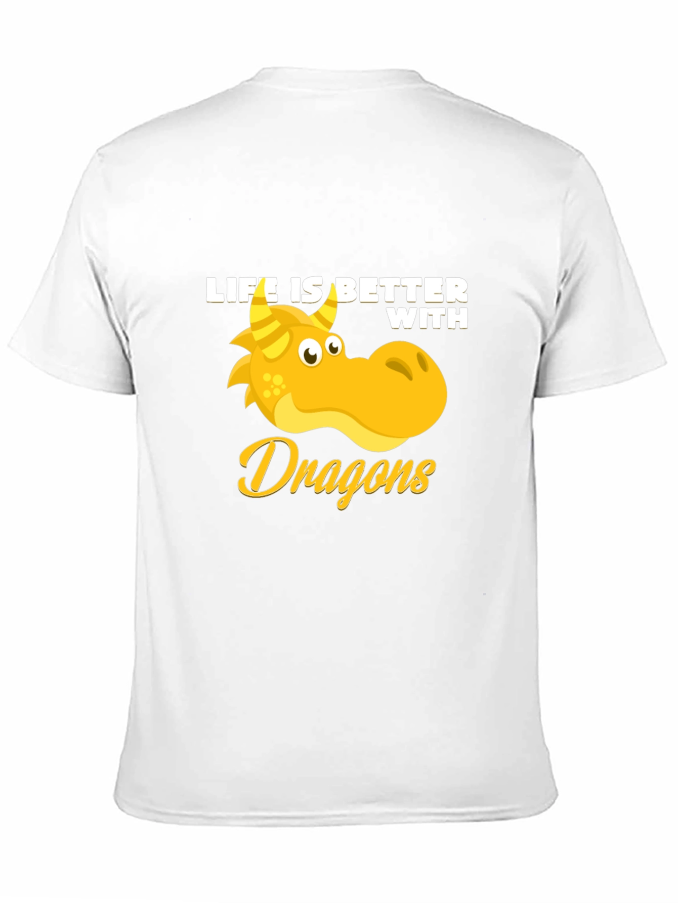 Life is Better with Dragons T-Shirt - Black