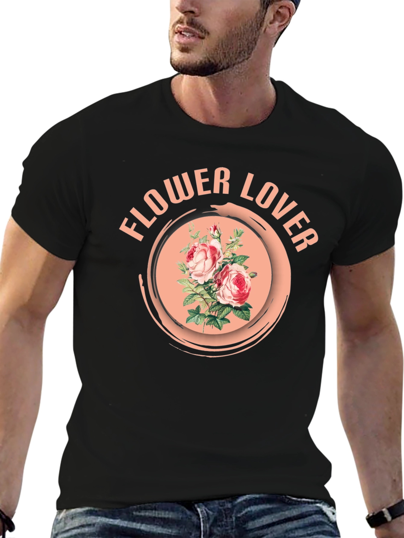 Flower Lover T-Shirt - Floral Design
