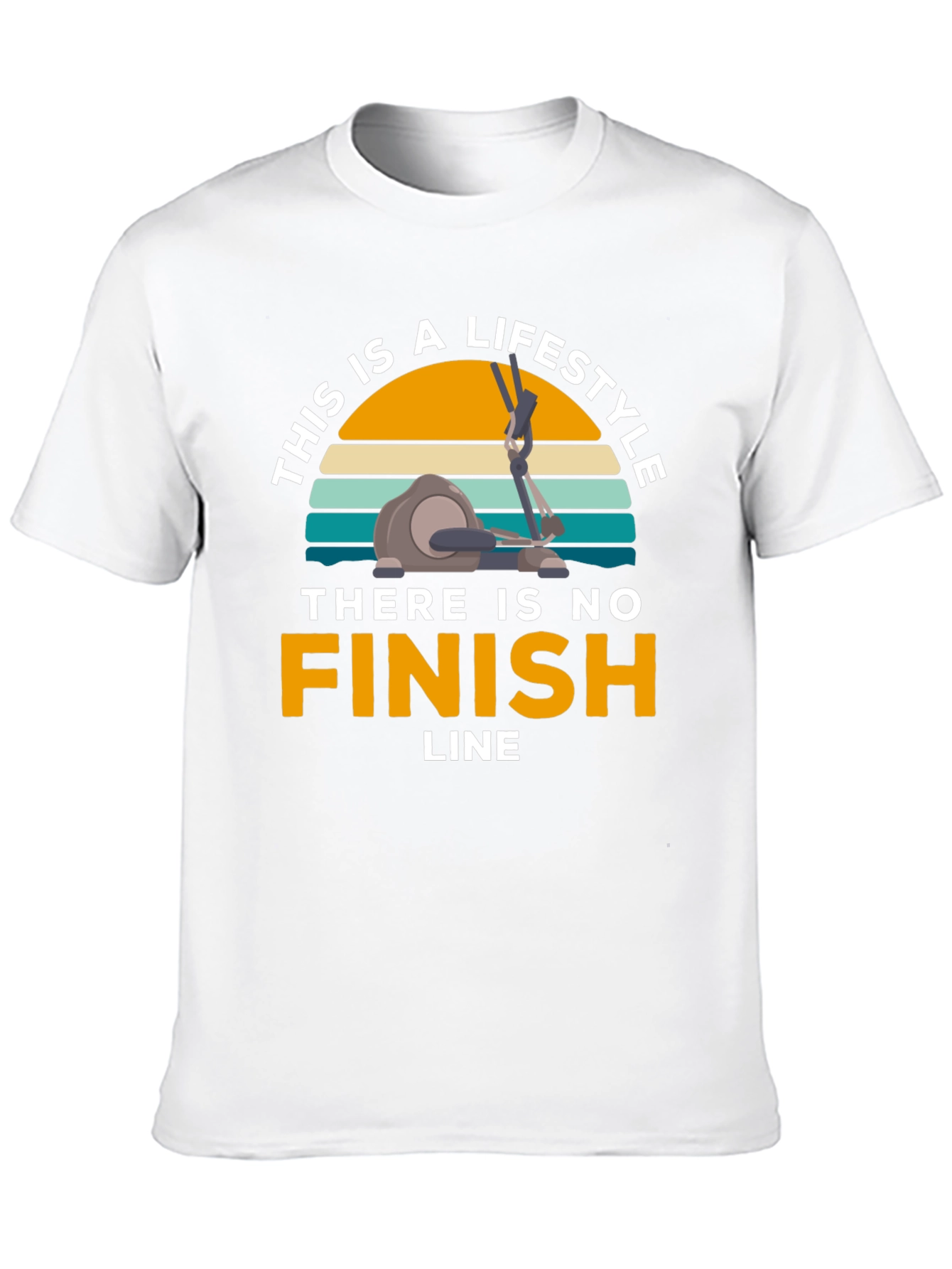 Lifestyle Fitness Tee - No Finish Line Design