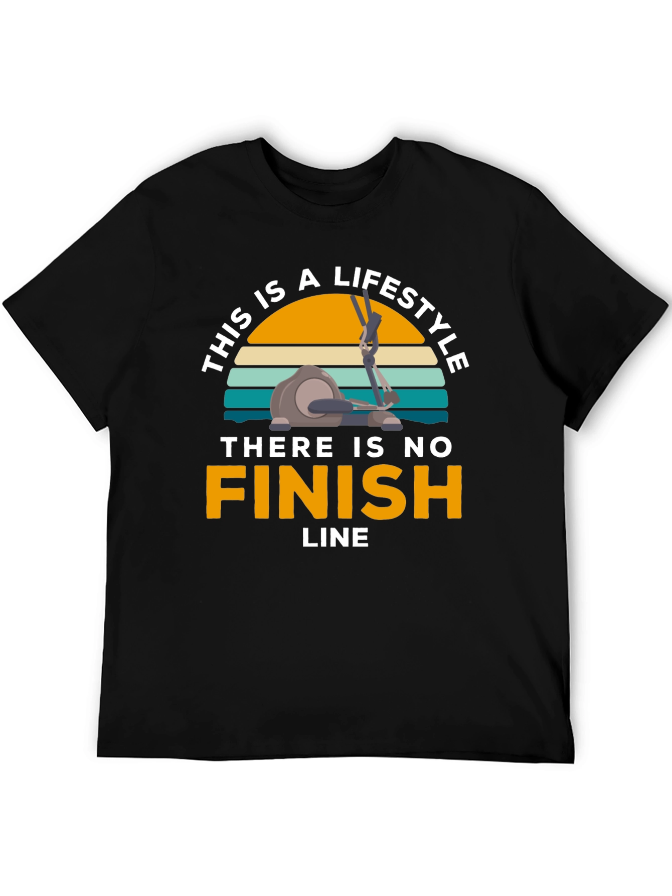 Lifestyle Fitness Tee - No Finish Line Design