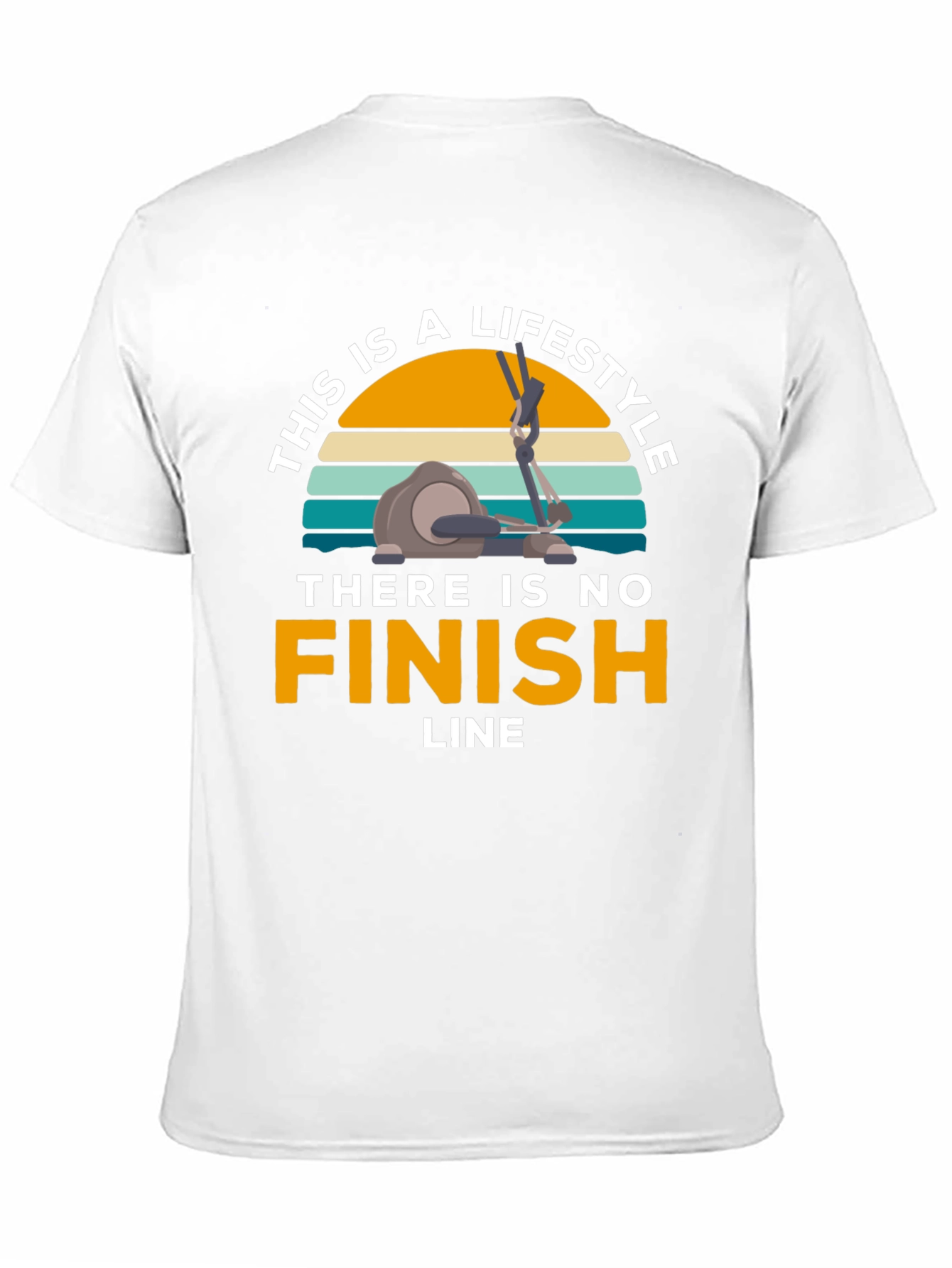 Lifestyle Fitness Tee - No Finish Line Design