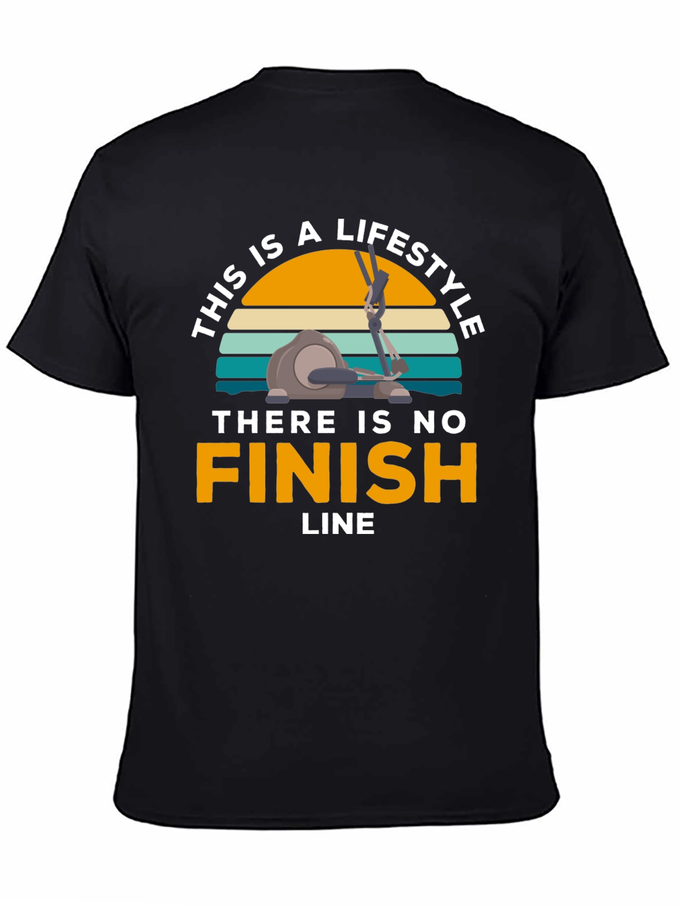Lifestyle Fitness Tee - No Finish Line Design