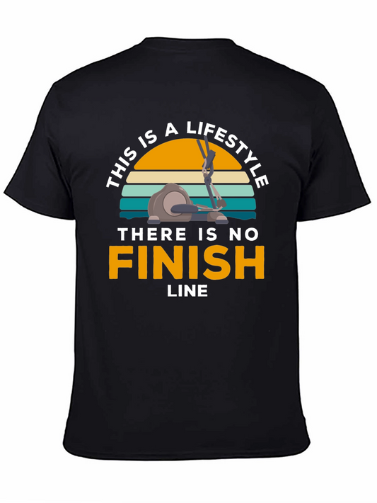 Lifestyle Fitness Tee - No Finish Line Design
