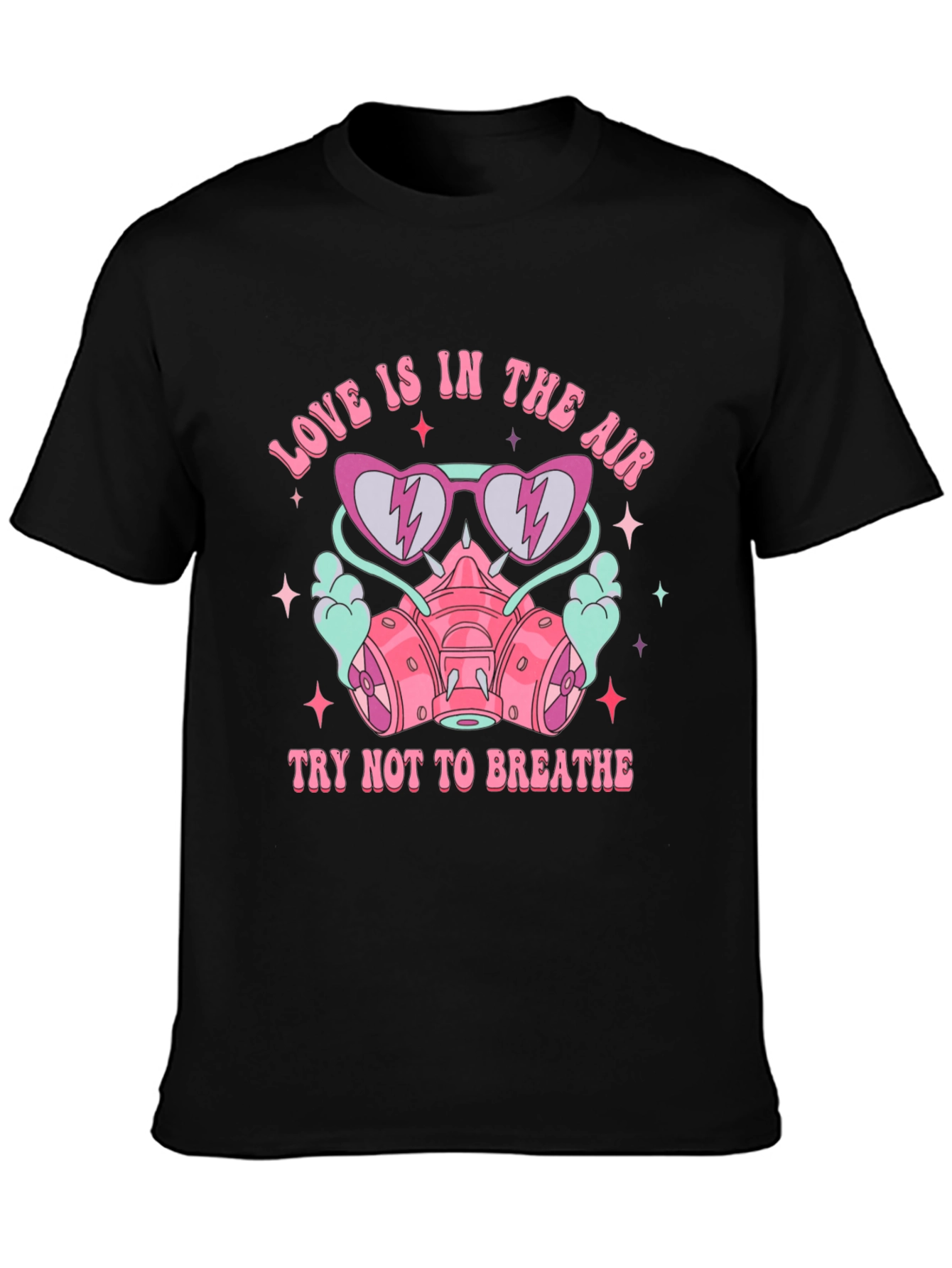 Love in the Air Funny Graphic T-Shirt