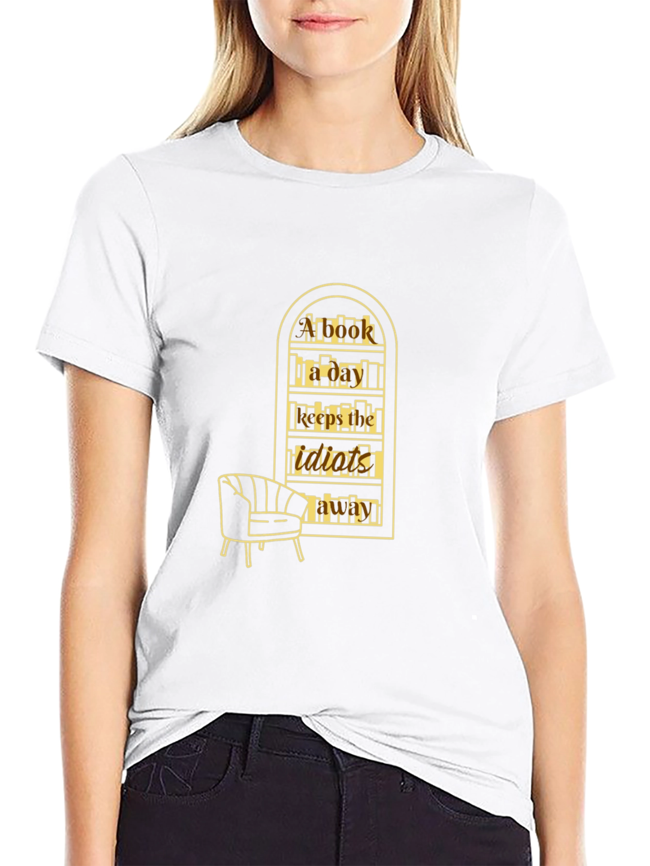 Book Lovers Tee - Read a Book a Day!