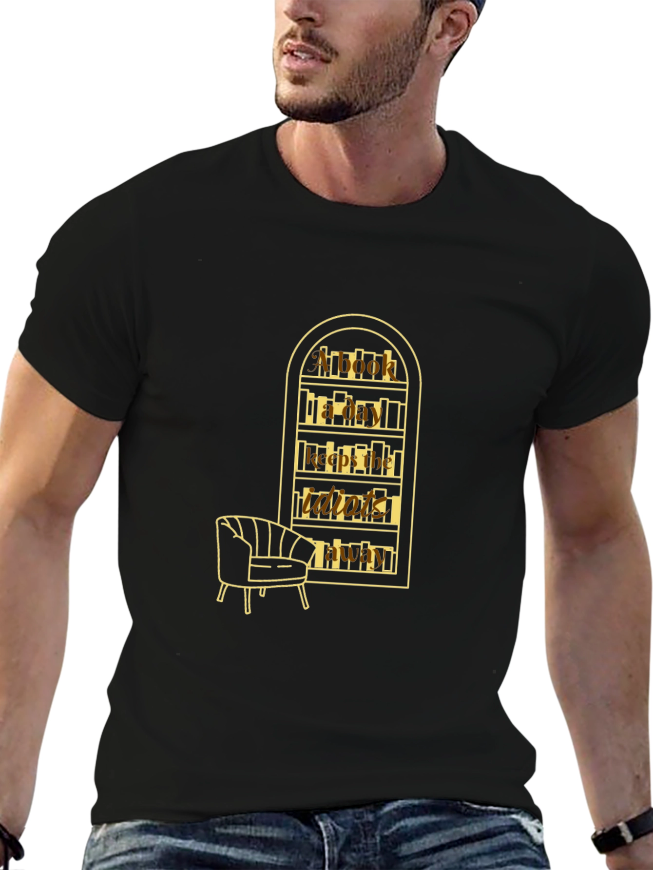 Book Lovers Tee - Read a Book a Day!