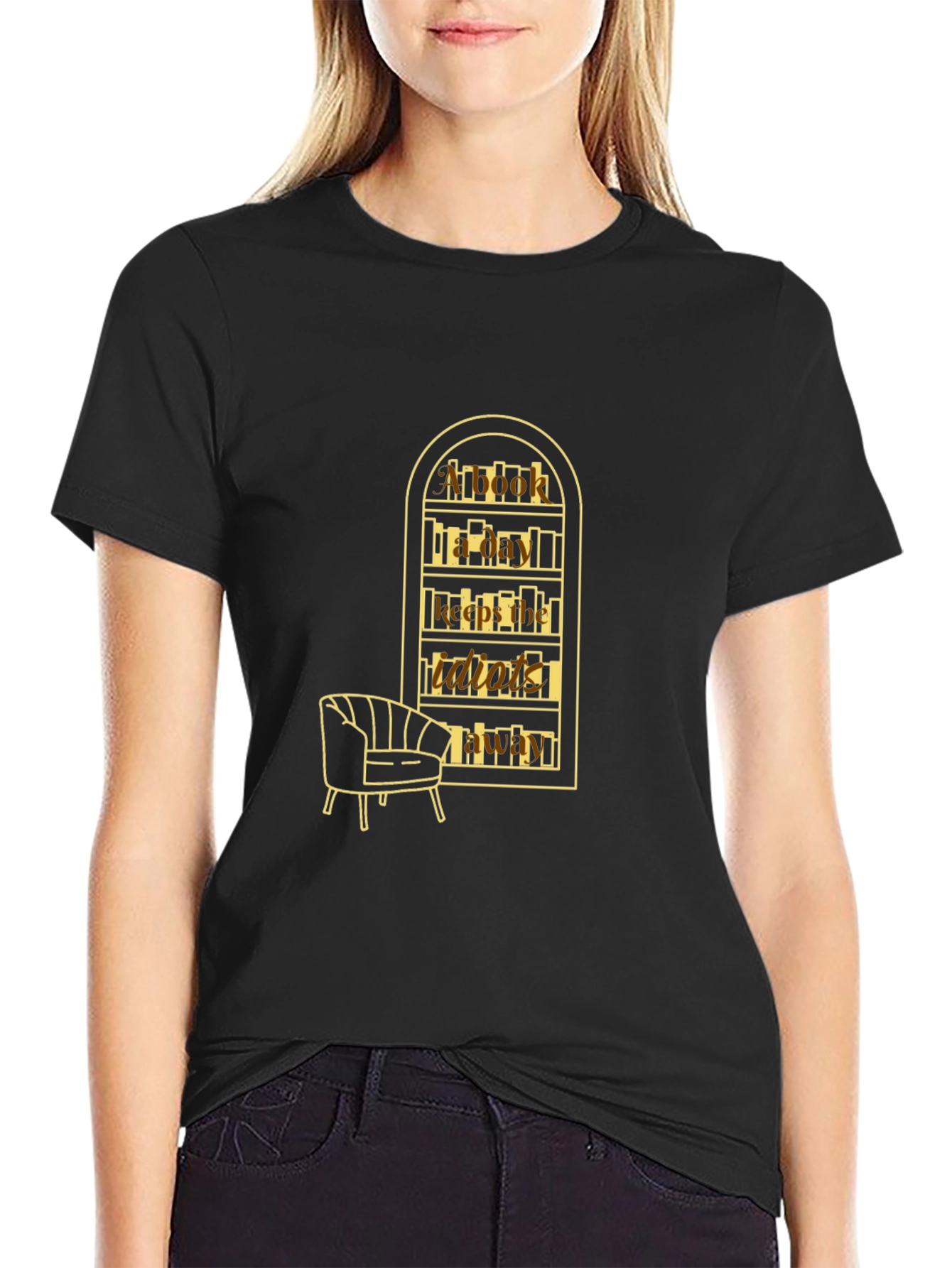 Book Lovers Tee - Read a Book a Day!