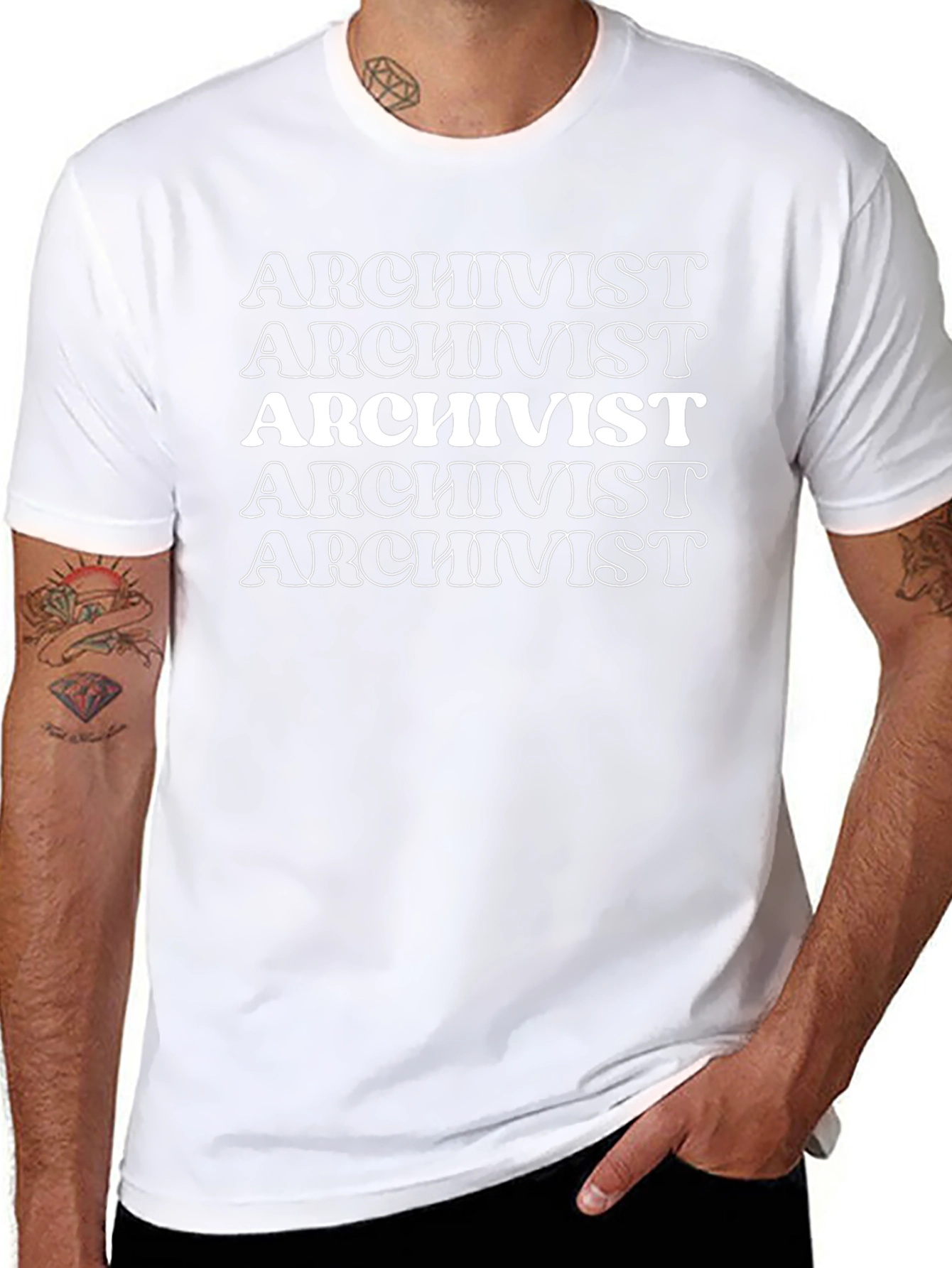 Archivist Graphic T-Shirt Profession Pride Tee