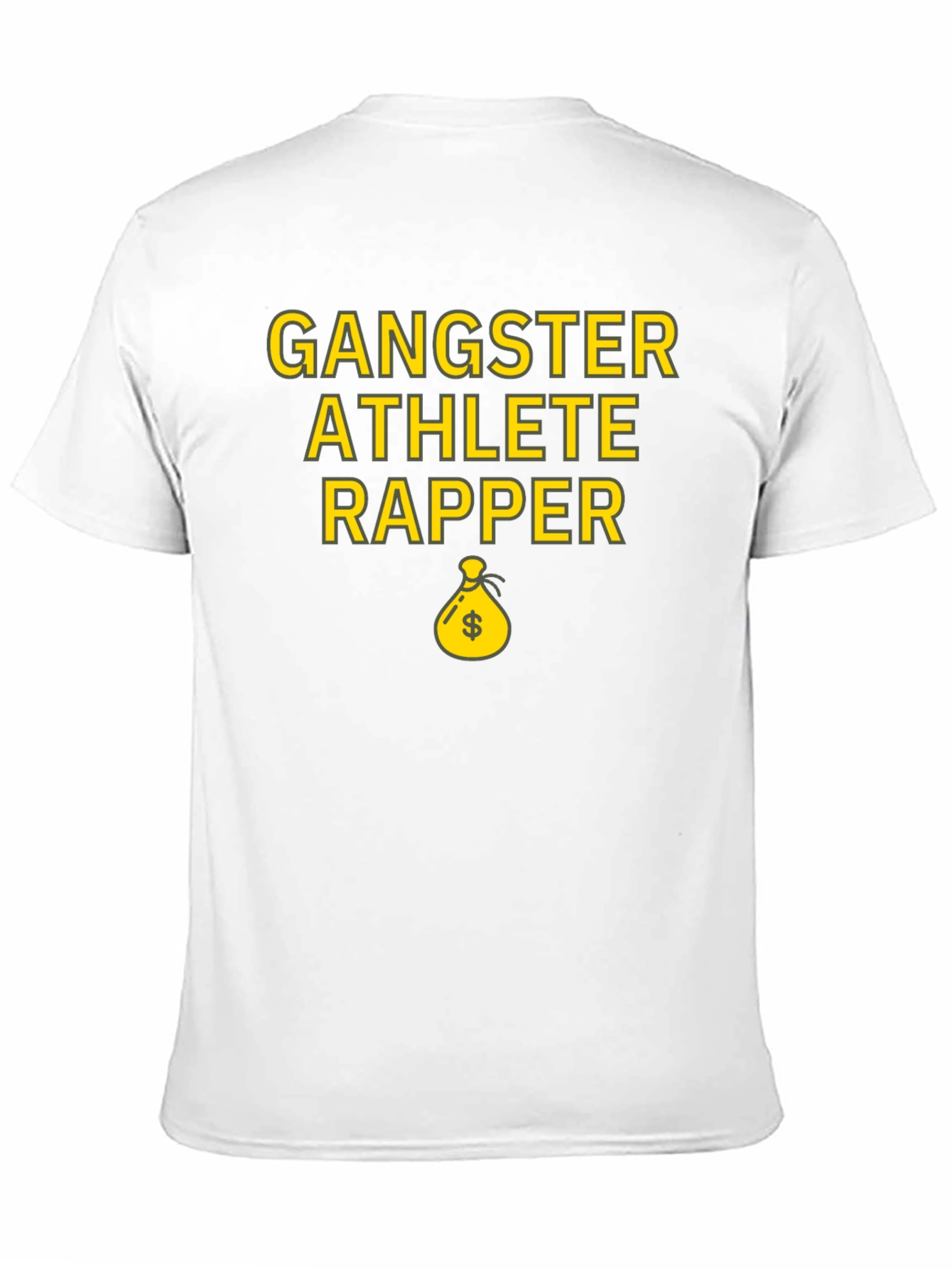 Gangster Athlete Rapper Graphic T-Shirt