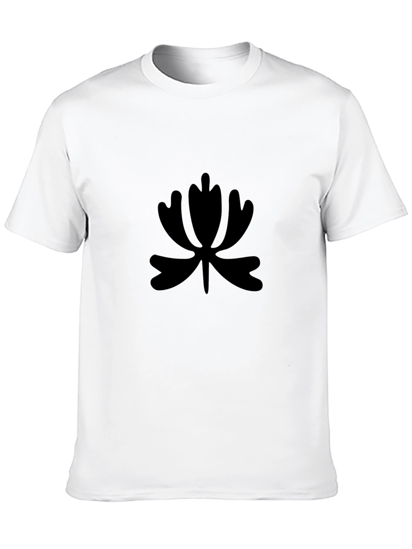 Modern Black Graphic Tee - Minimalist Design