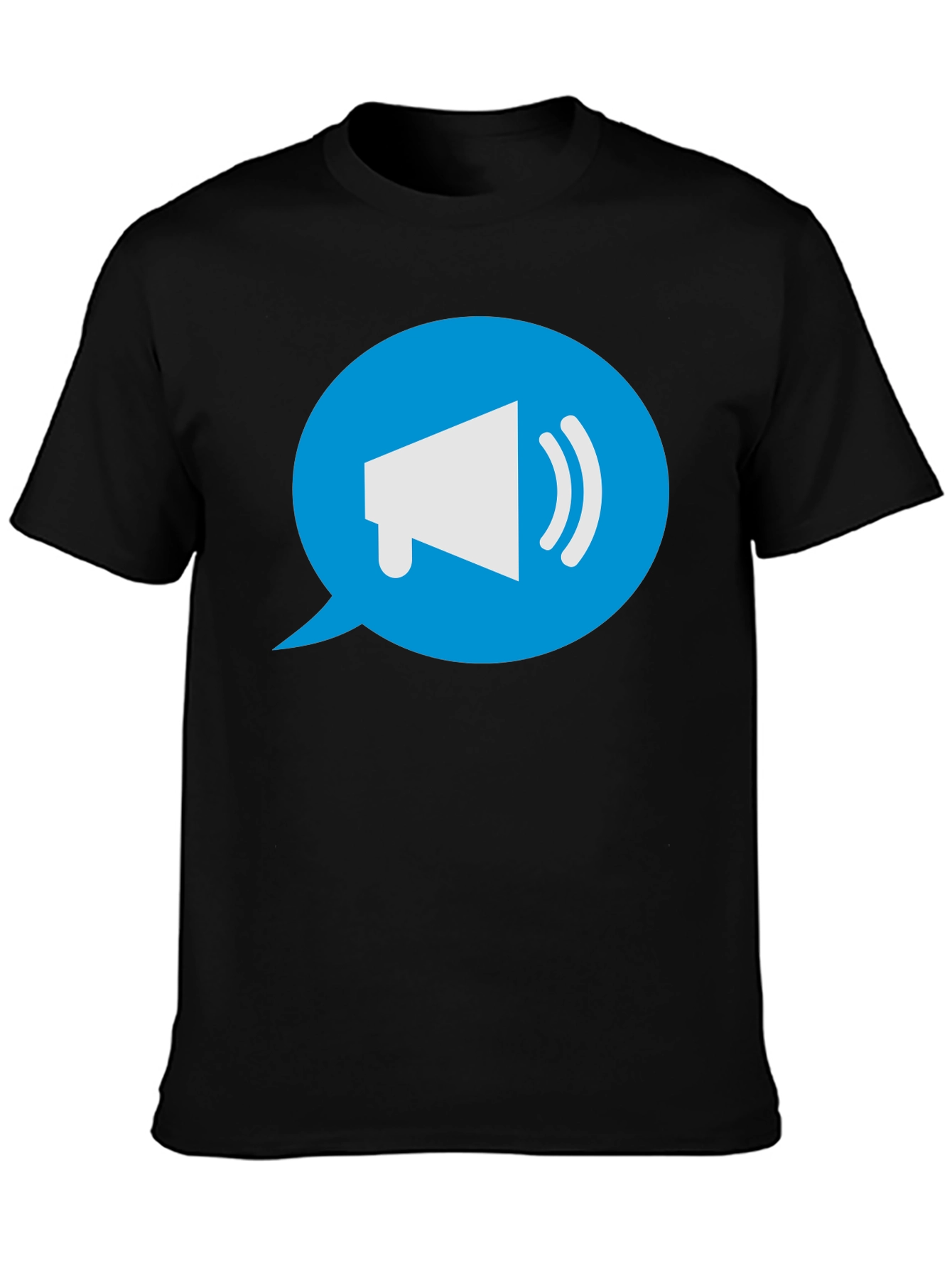Megaphone Graphic T-Shirt - Bold Statement Tee