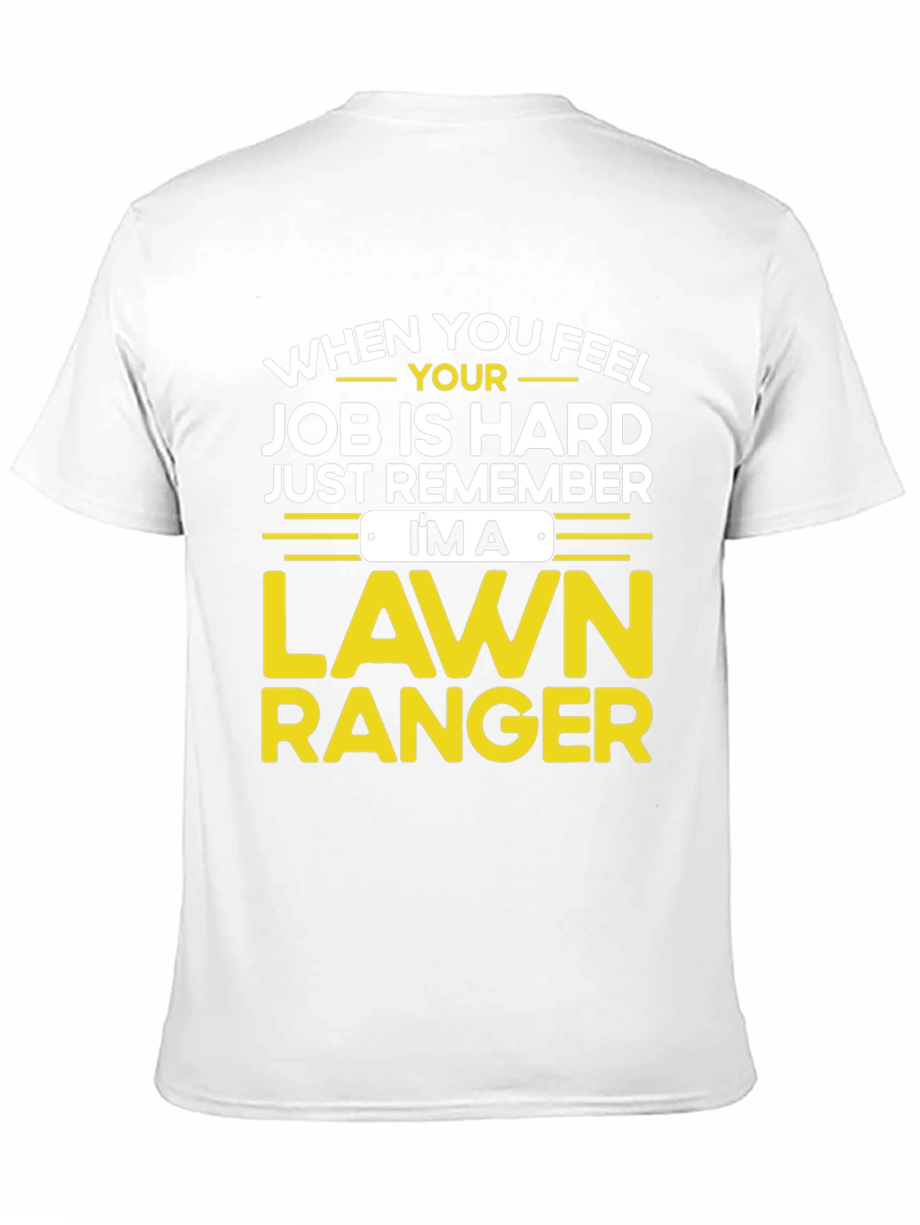 Lawn Ranger T-Shirt - Funny Landscaping Tee
