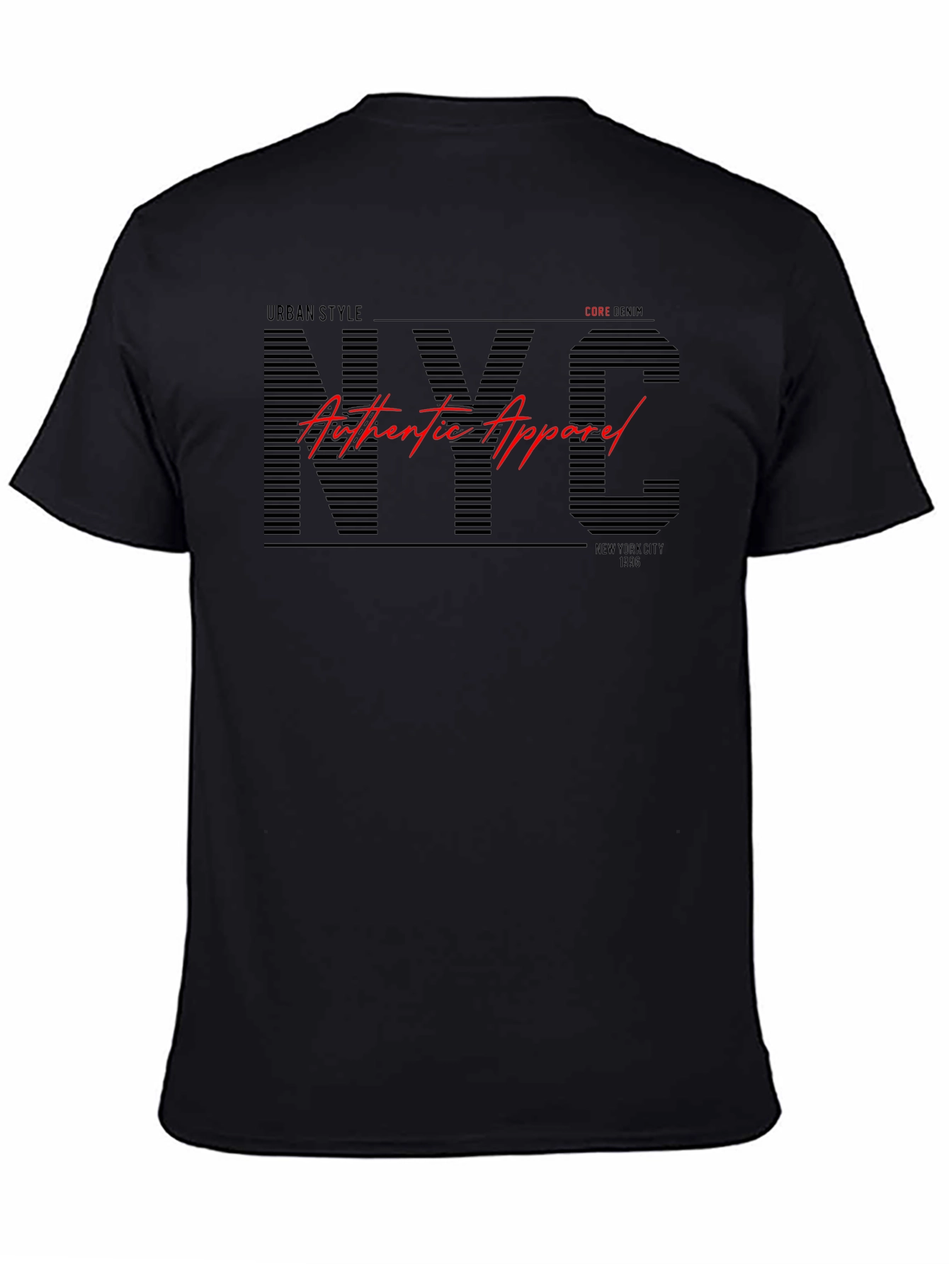 NYC Authentic Apparel Graphic Tee - Urban Style