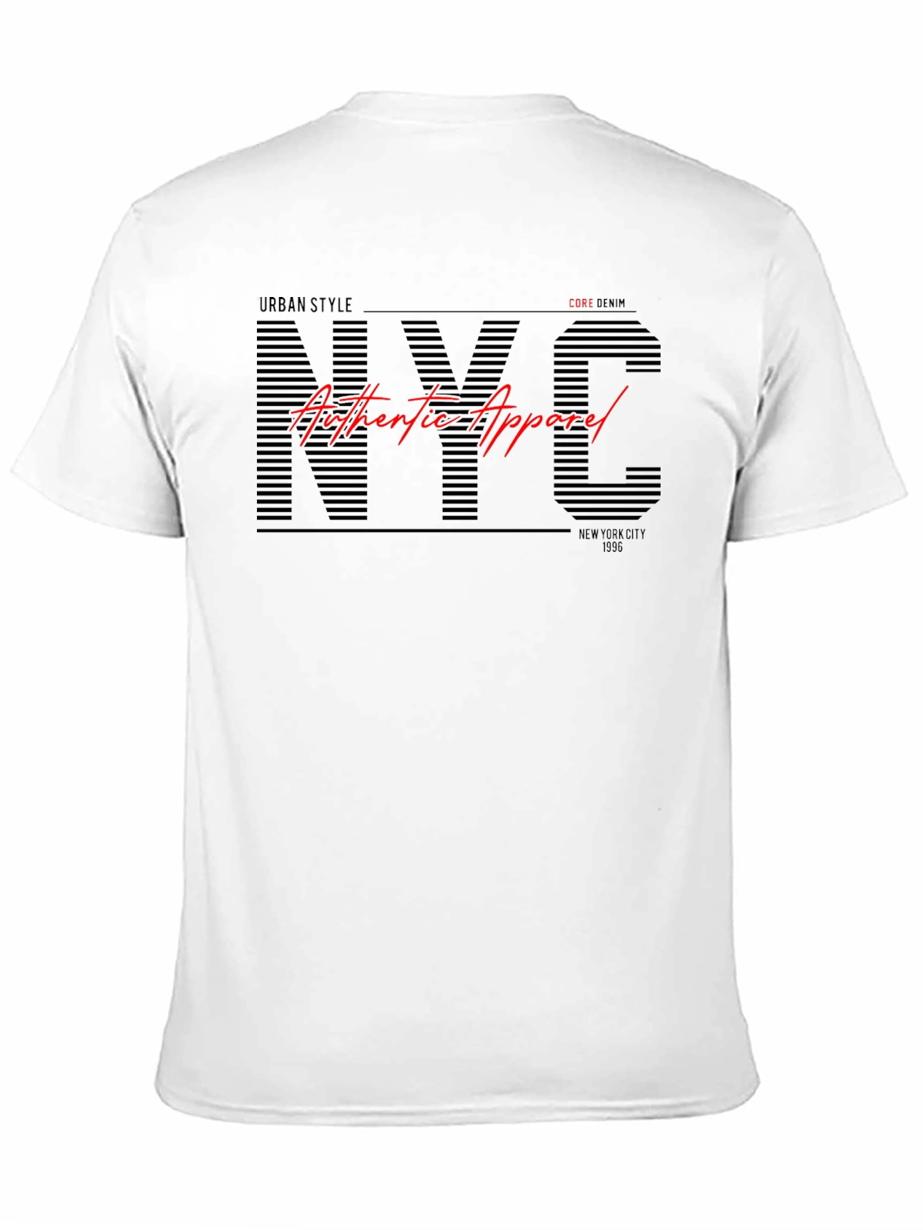 NYC Authentic Apparel Graphic Tee - Urban Style