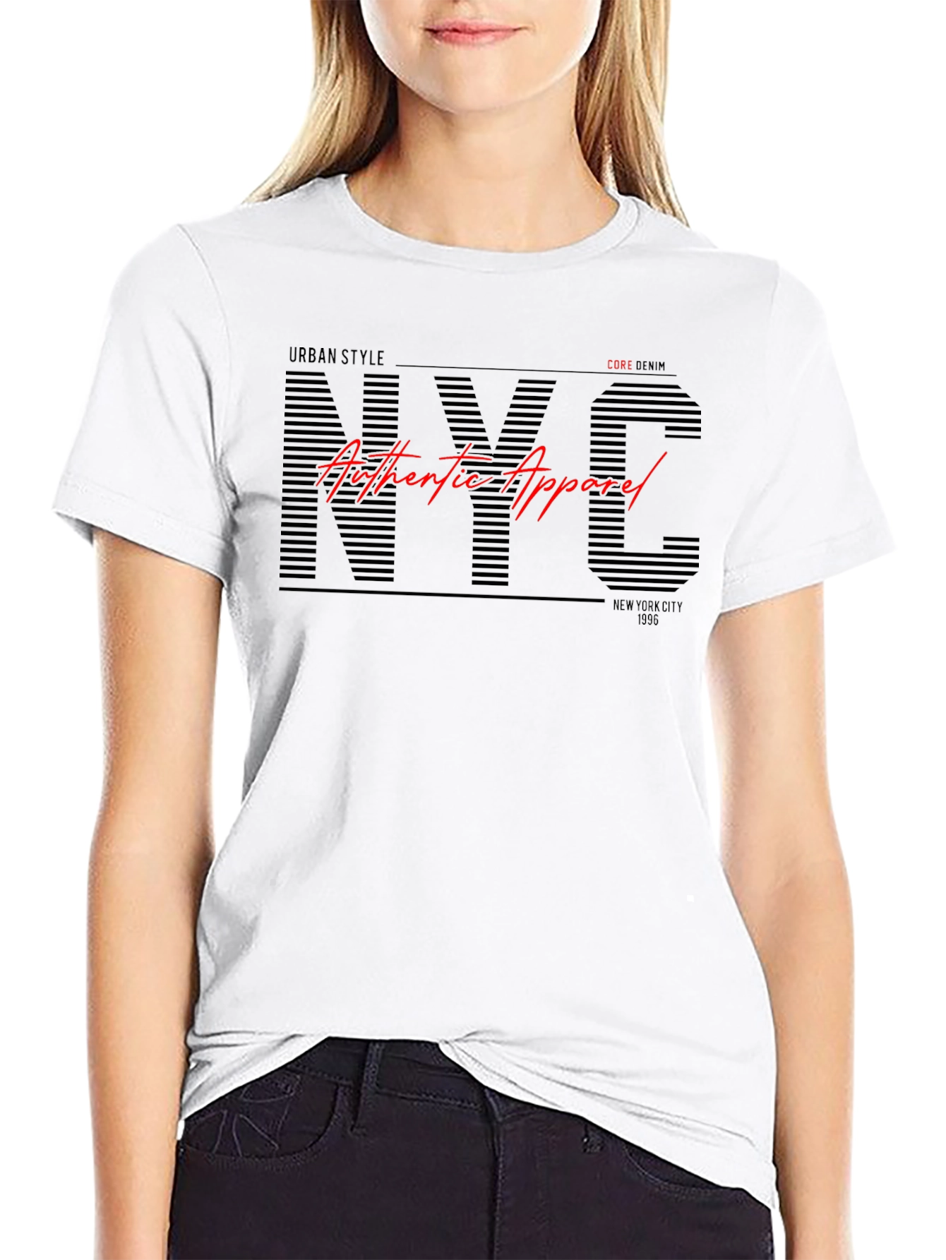 NYC Authentic Apparel Graphic Tee - Urban Style