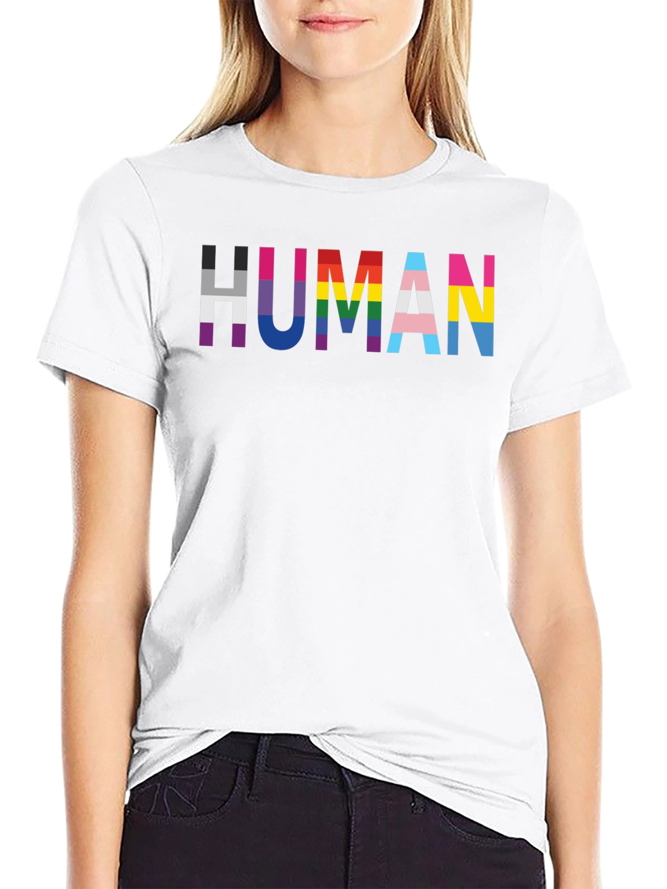 LGBTQ+ Human Pride T-Shirt