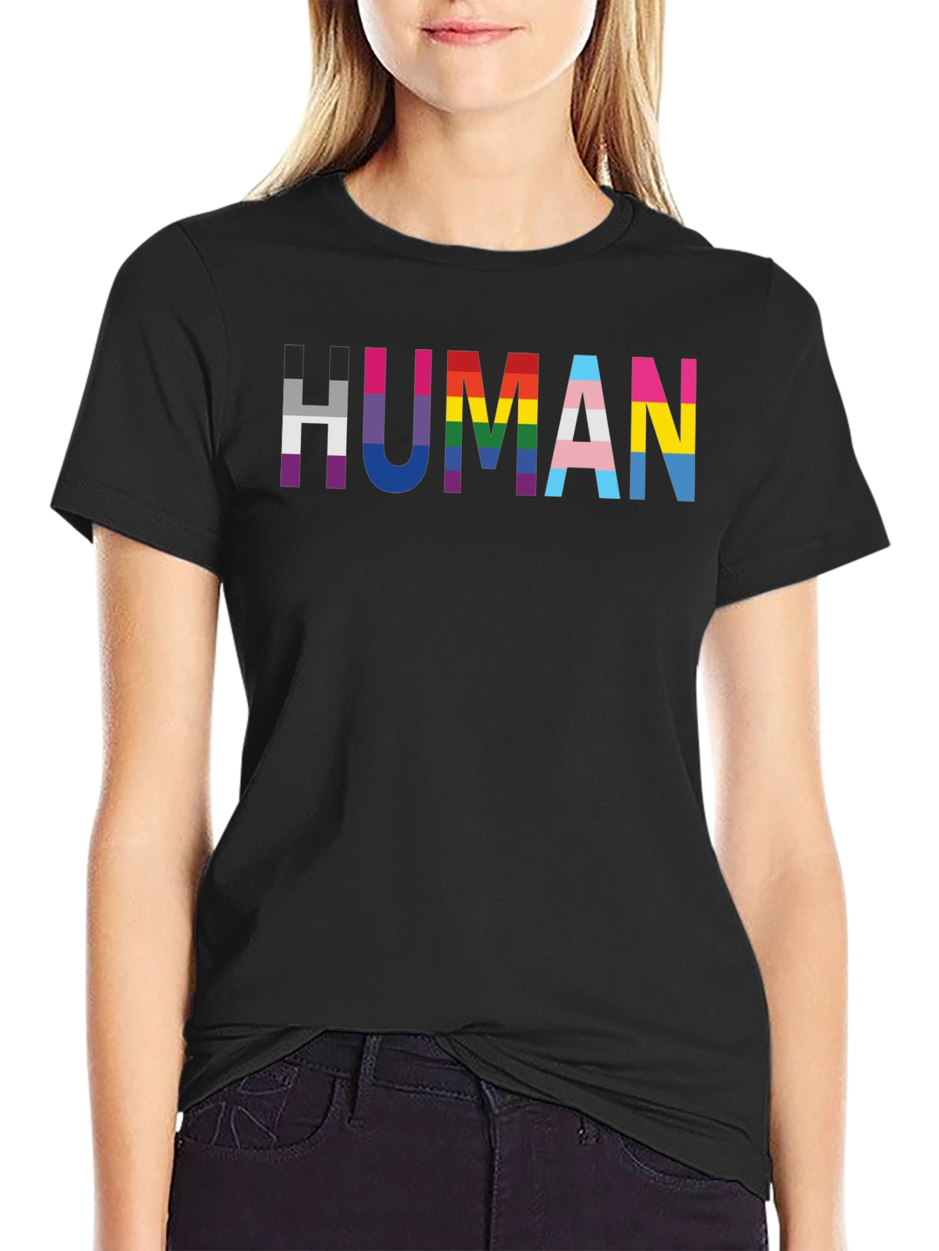 LGBTQ+ Human Pride T-Shirt