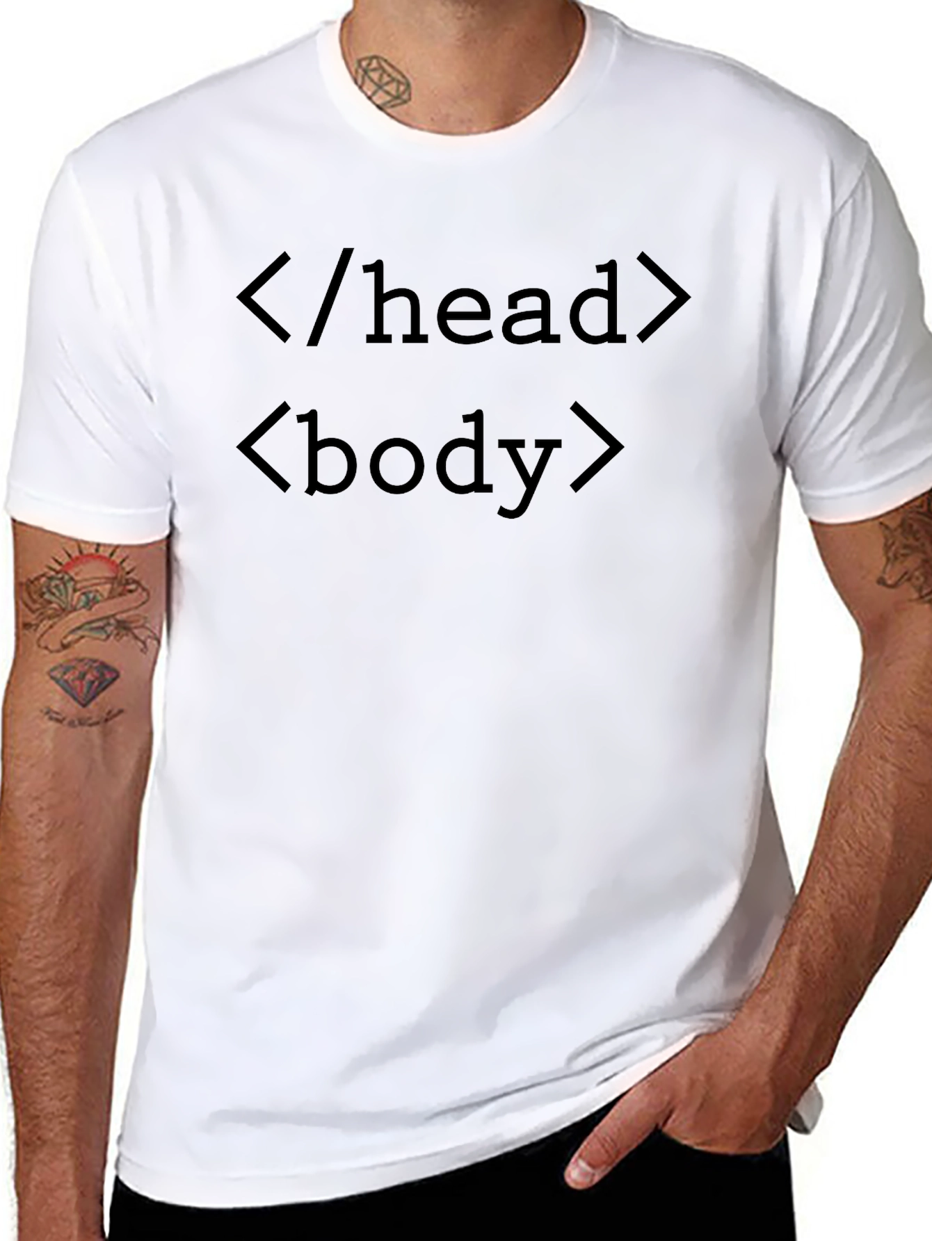 HTML Code T-Shirt - Programmer Apparel