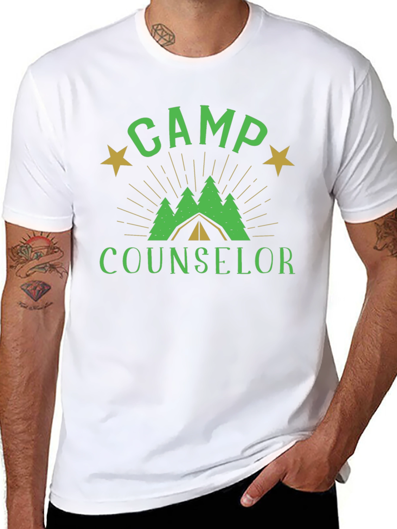 Camp Counselor Graphic T-Shirt