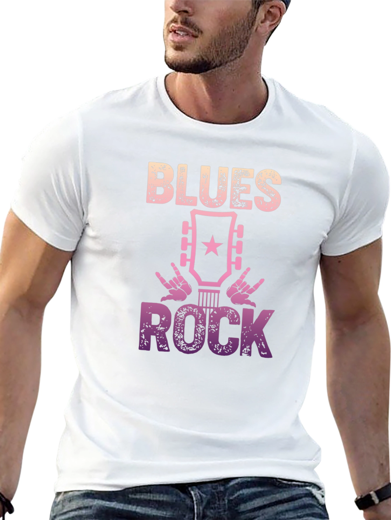 Blues Rock Graphic T-Shirt