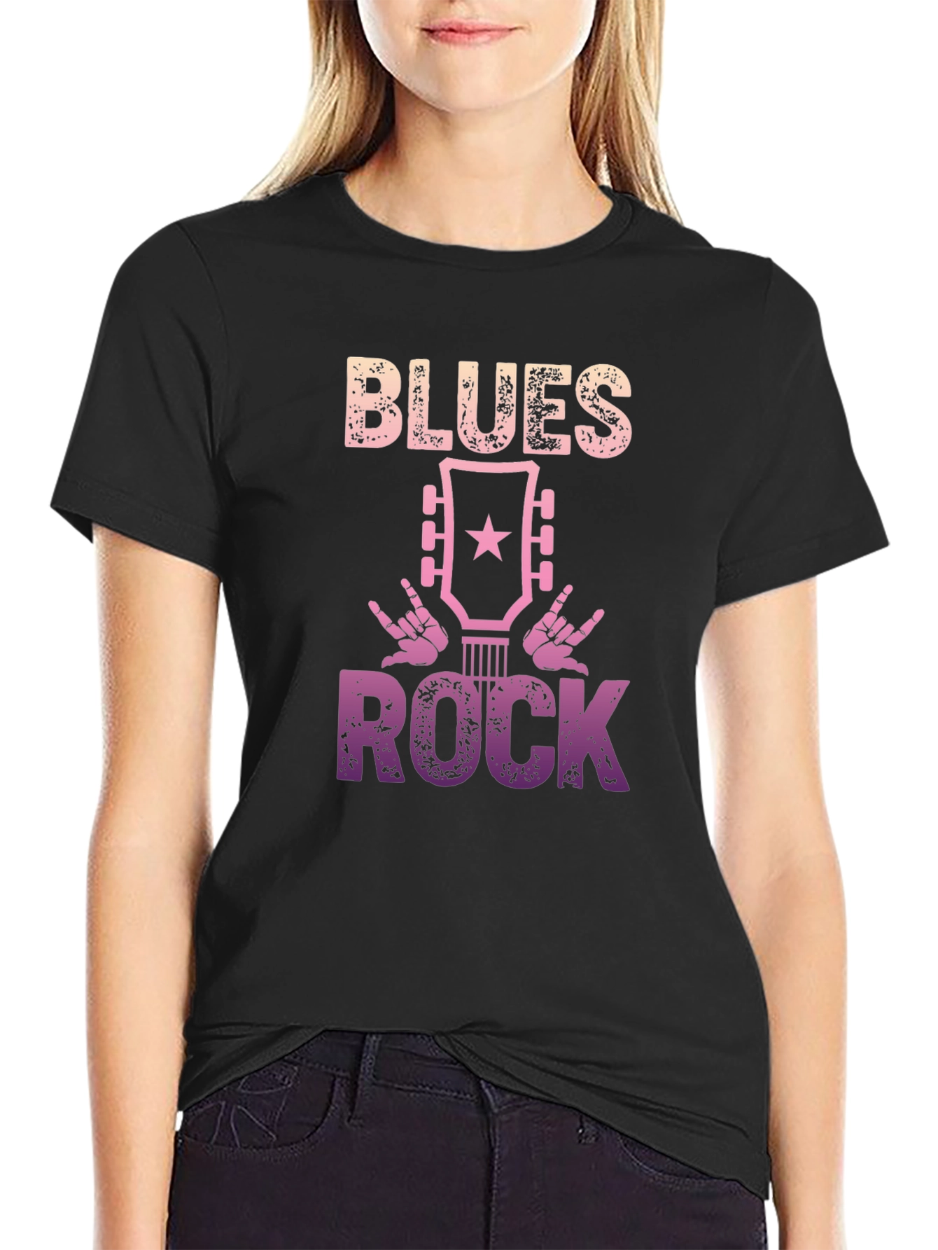 Blues Rock Graphic T-Shirt