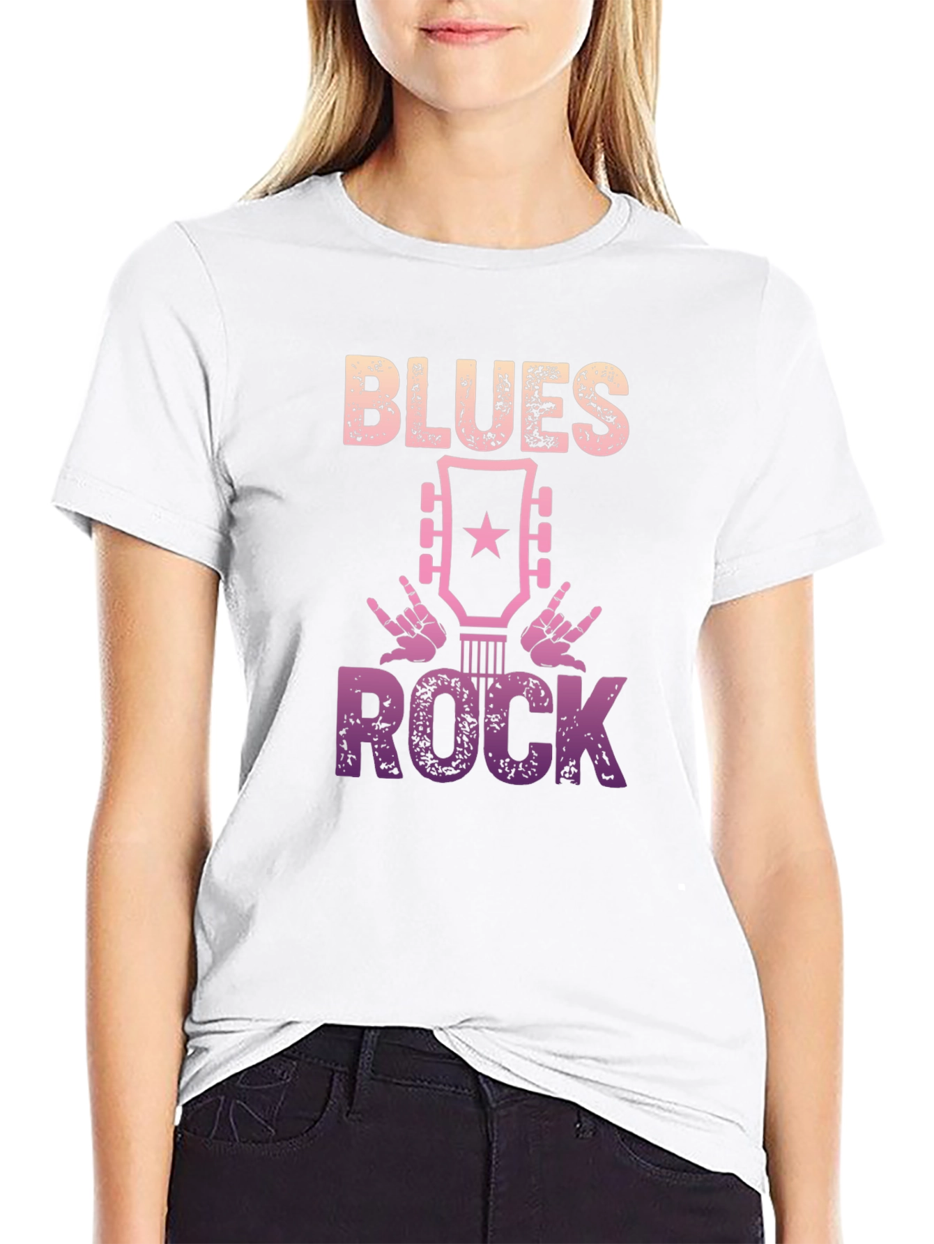Blues Rock Graphic T-Shirt
