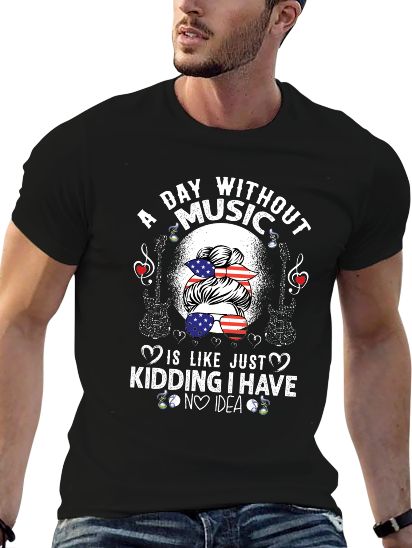 Music Lover Graphic T-Shirt