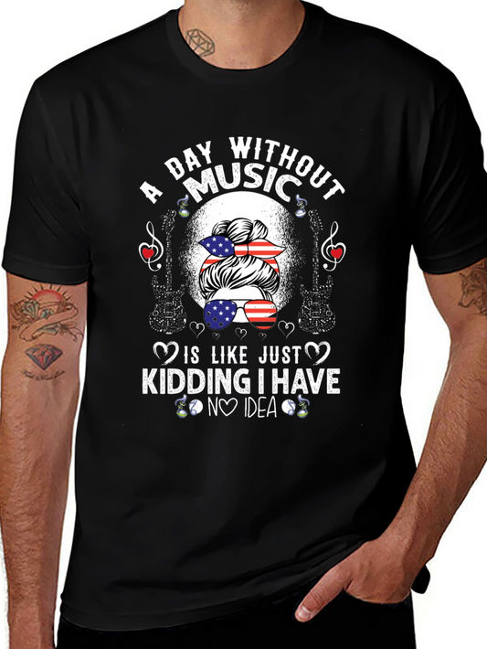Music Lover Graphic T-Shirt