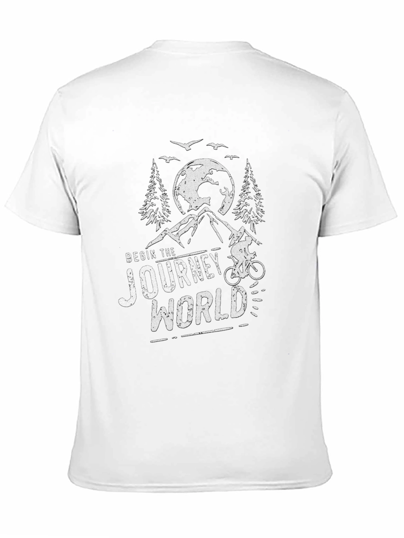 Begin the Journey World Graphic Tee - Black