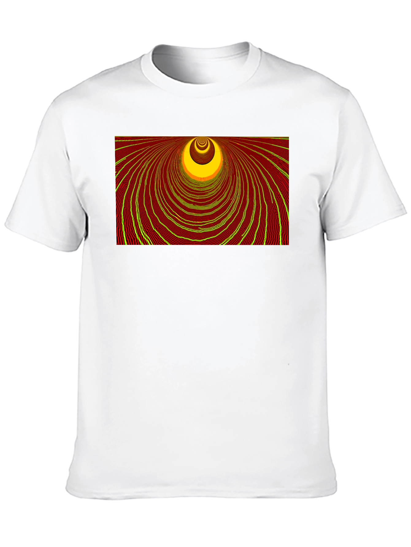 Abstract Tunnel Graphic Tee - Unique Design