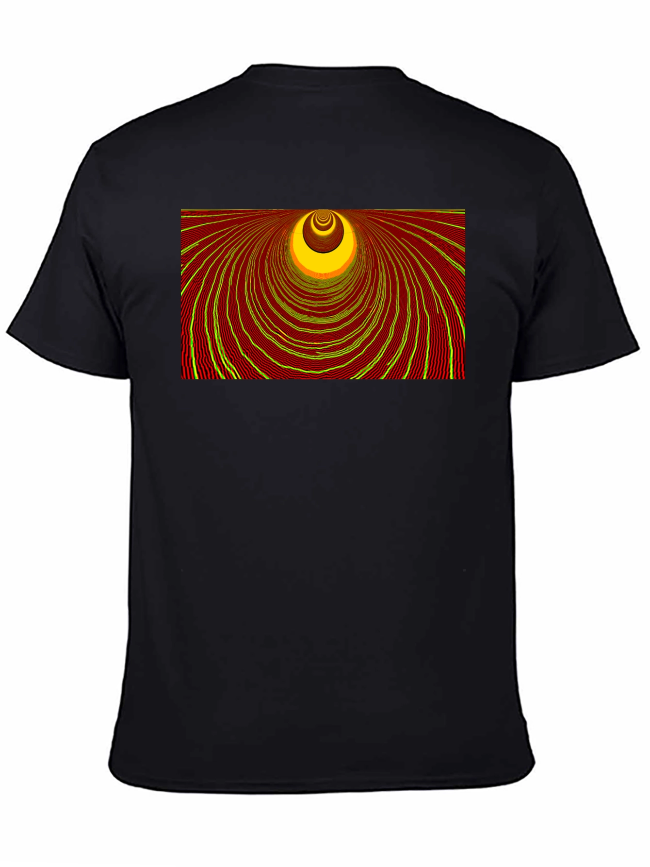 Abstract Tunnel Graphic Tee - Unique Design