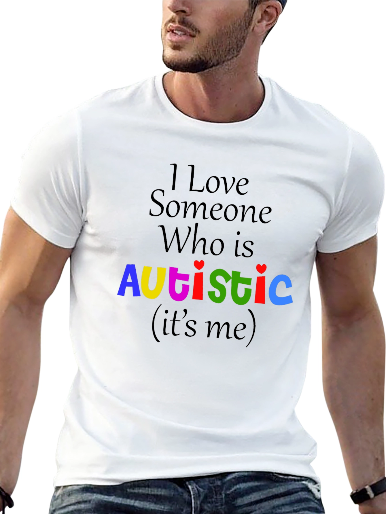 I Love Someone Who Is Autistic T-Shirt