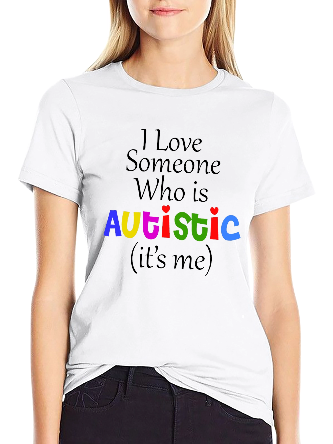I Love Someone Who Is Autistic T-Shirt