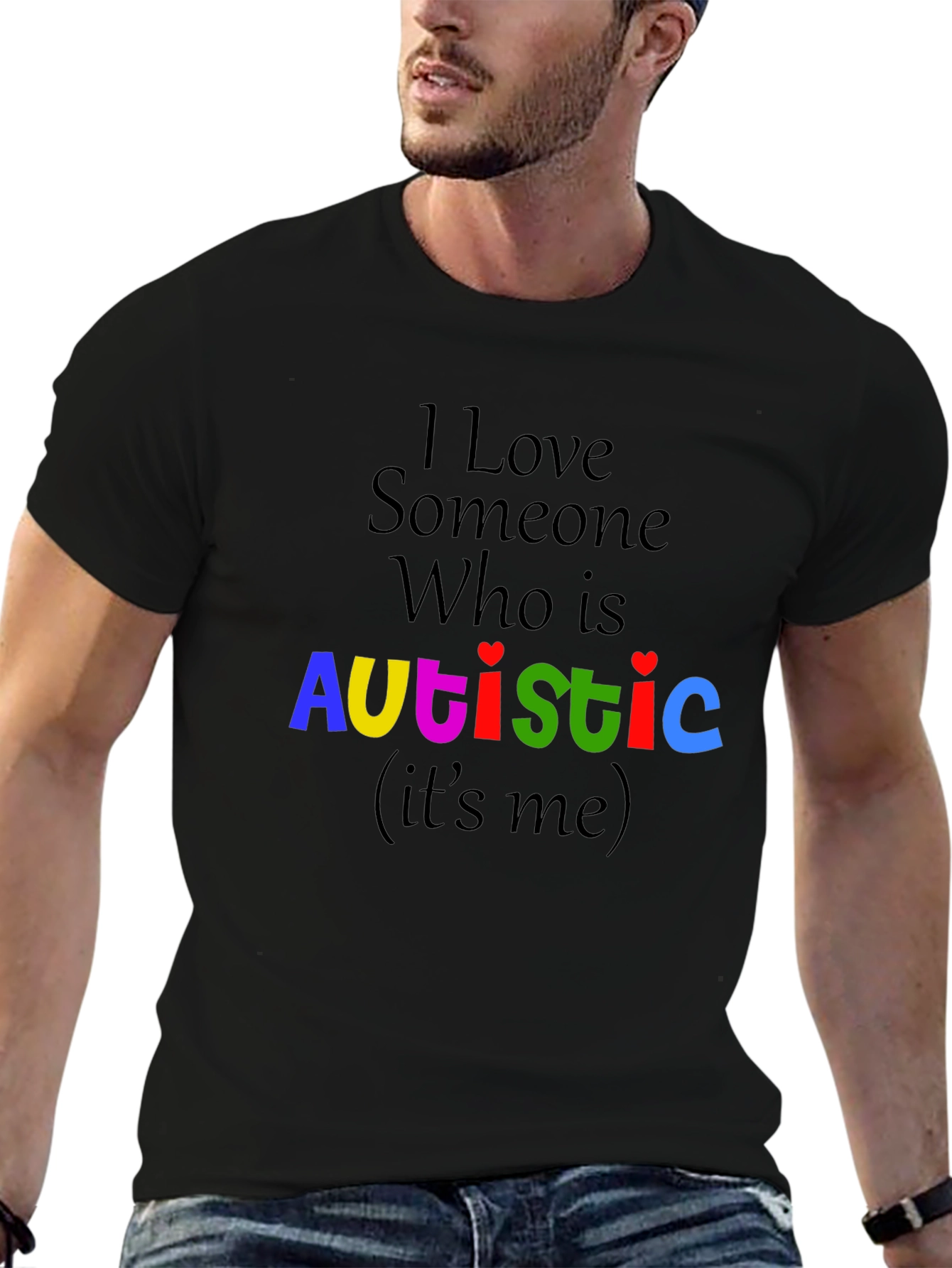 I Love Someone Who Is Autistic T-Shirt