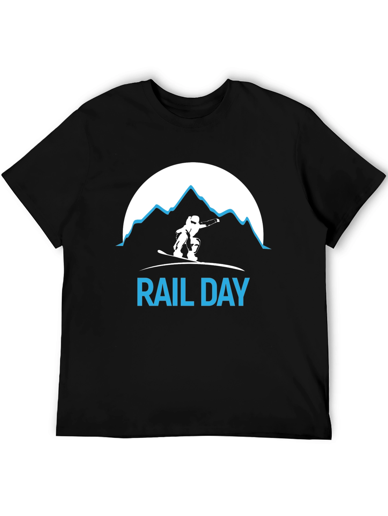 Rail Day T-Shirt - Snowboard Design