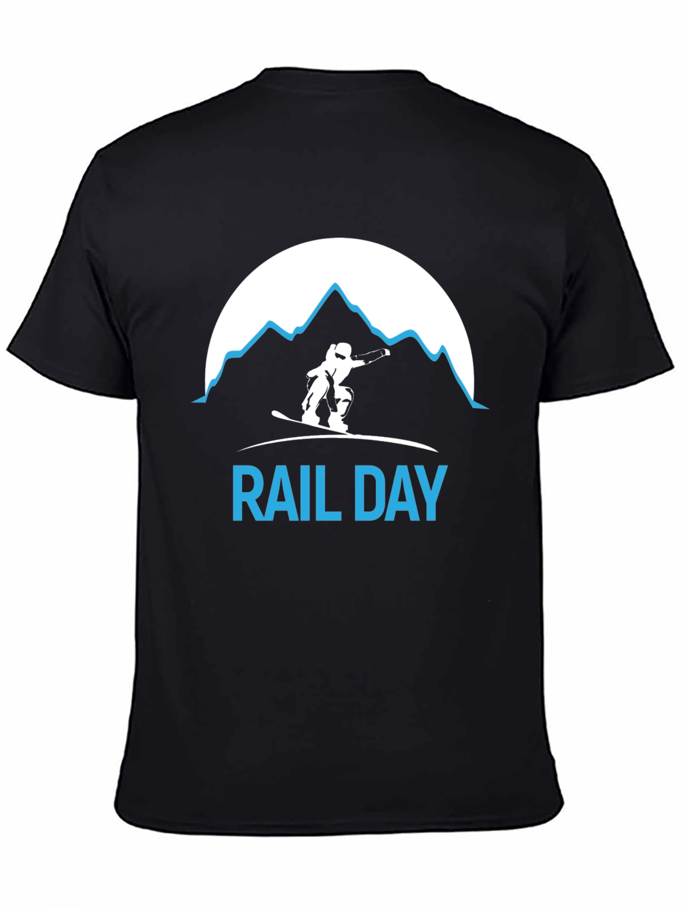 Rail Day T-Shirt - Snowboard Design