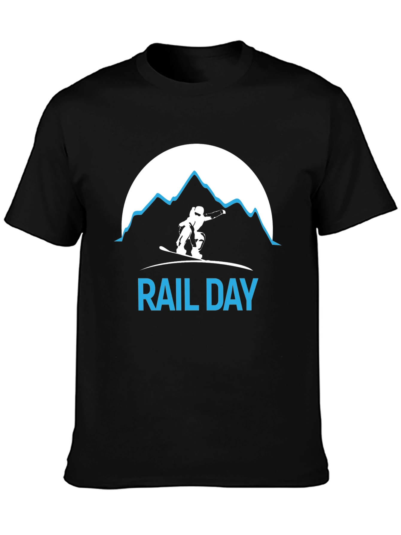Rail Day T-Shirt - Snowboard Design