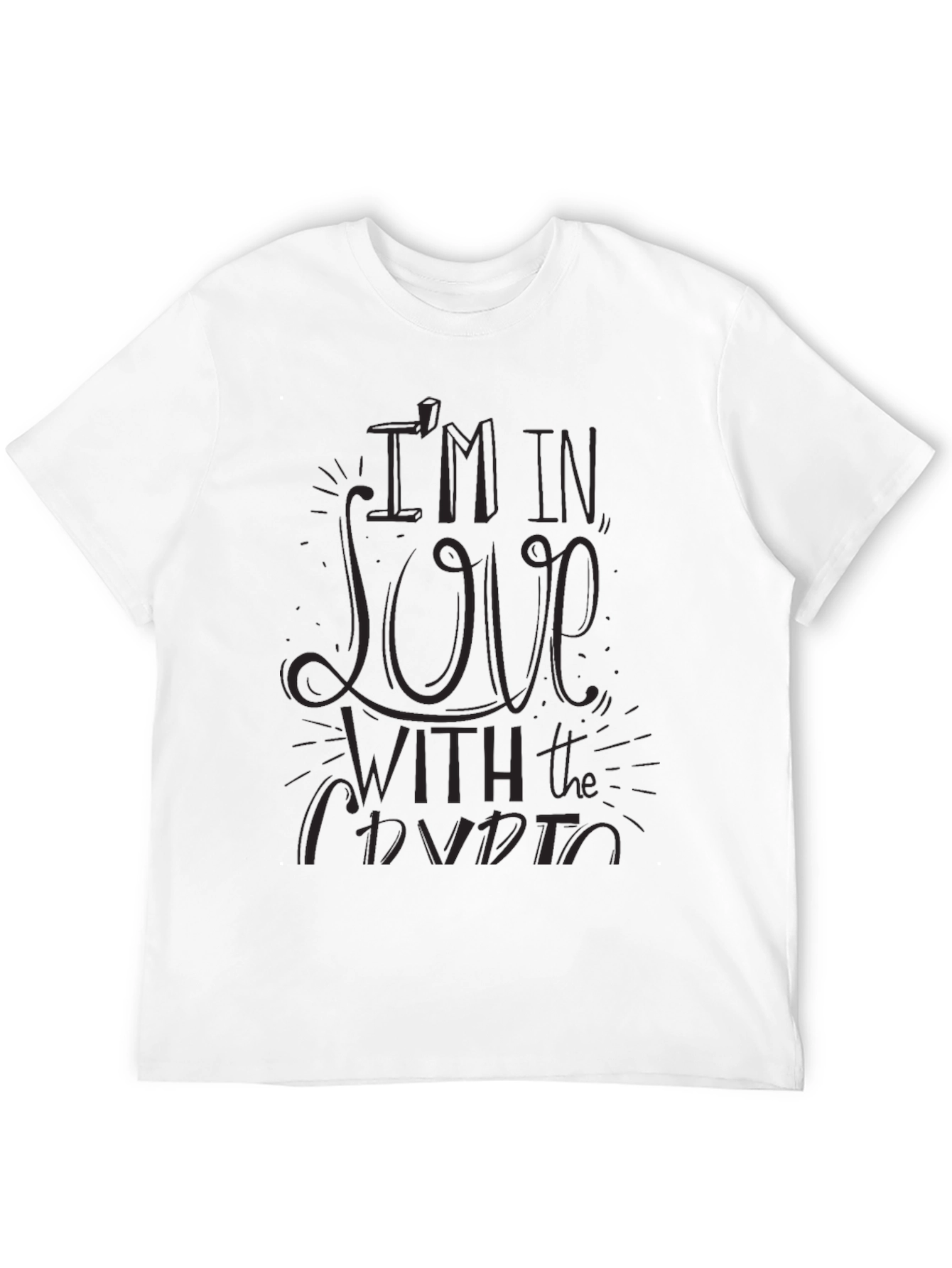 Crypto Lovers Black T-Shirt