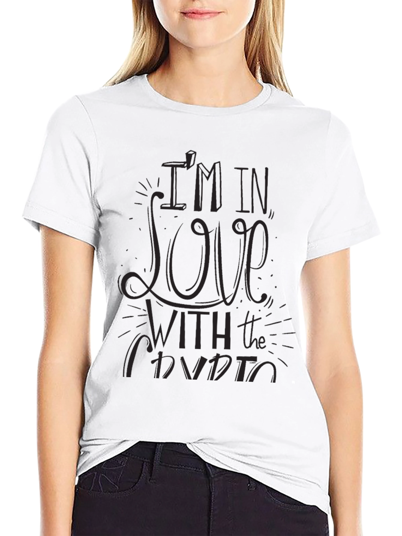 Crypto Lovers Black T-Shirt