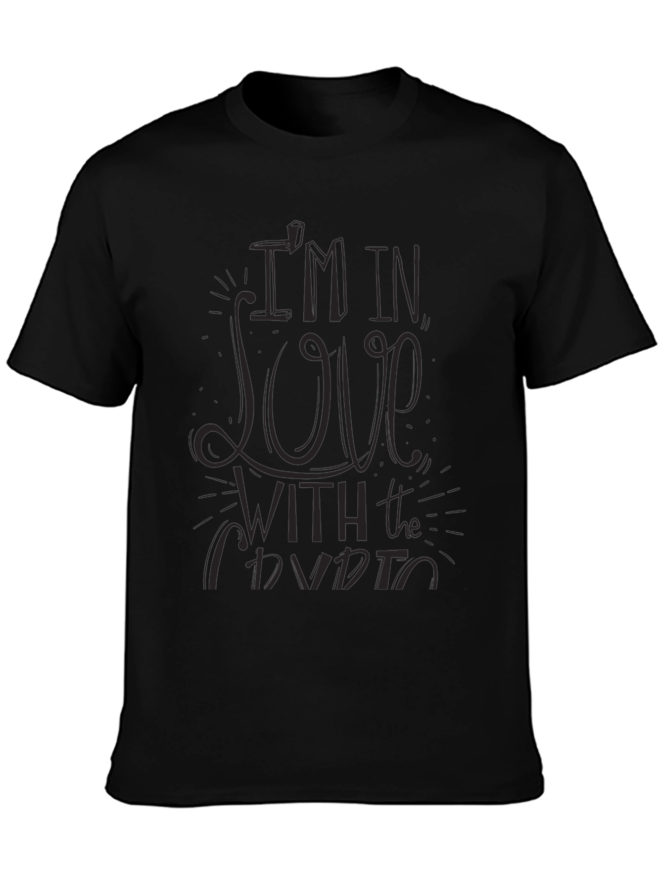 Crypto Lovers Black T-Shirt