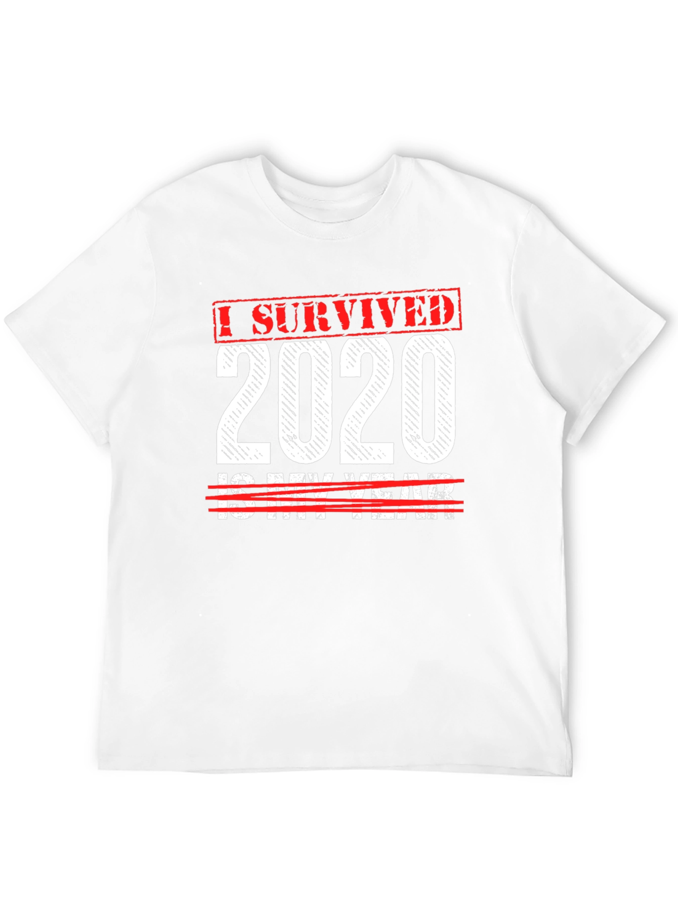 I Survived 2020 T-Shirt - Funny Year Tee