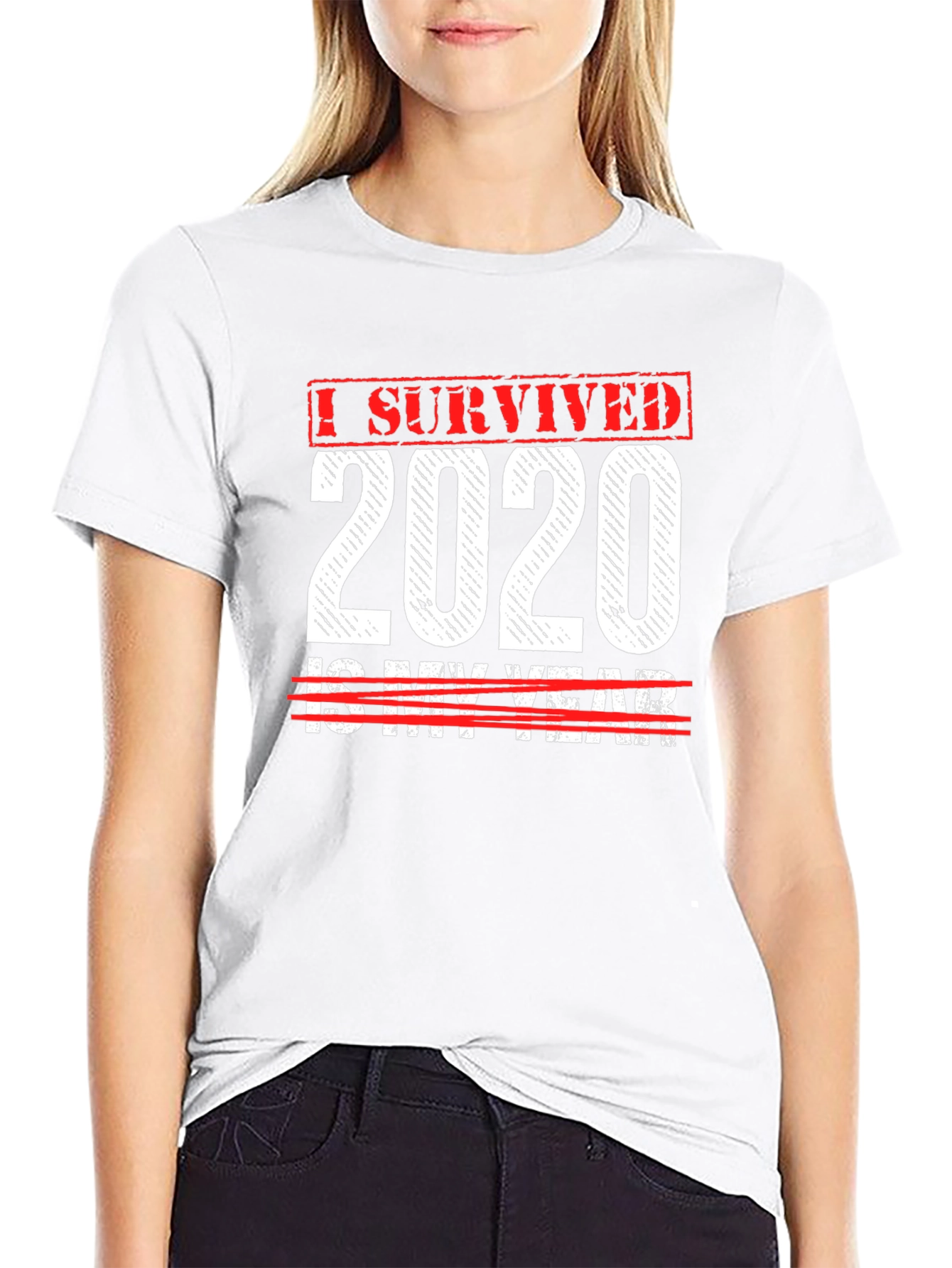 I Survived 2020 T-Shirt - Funny Year Tee