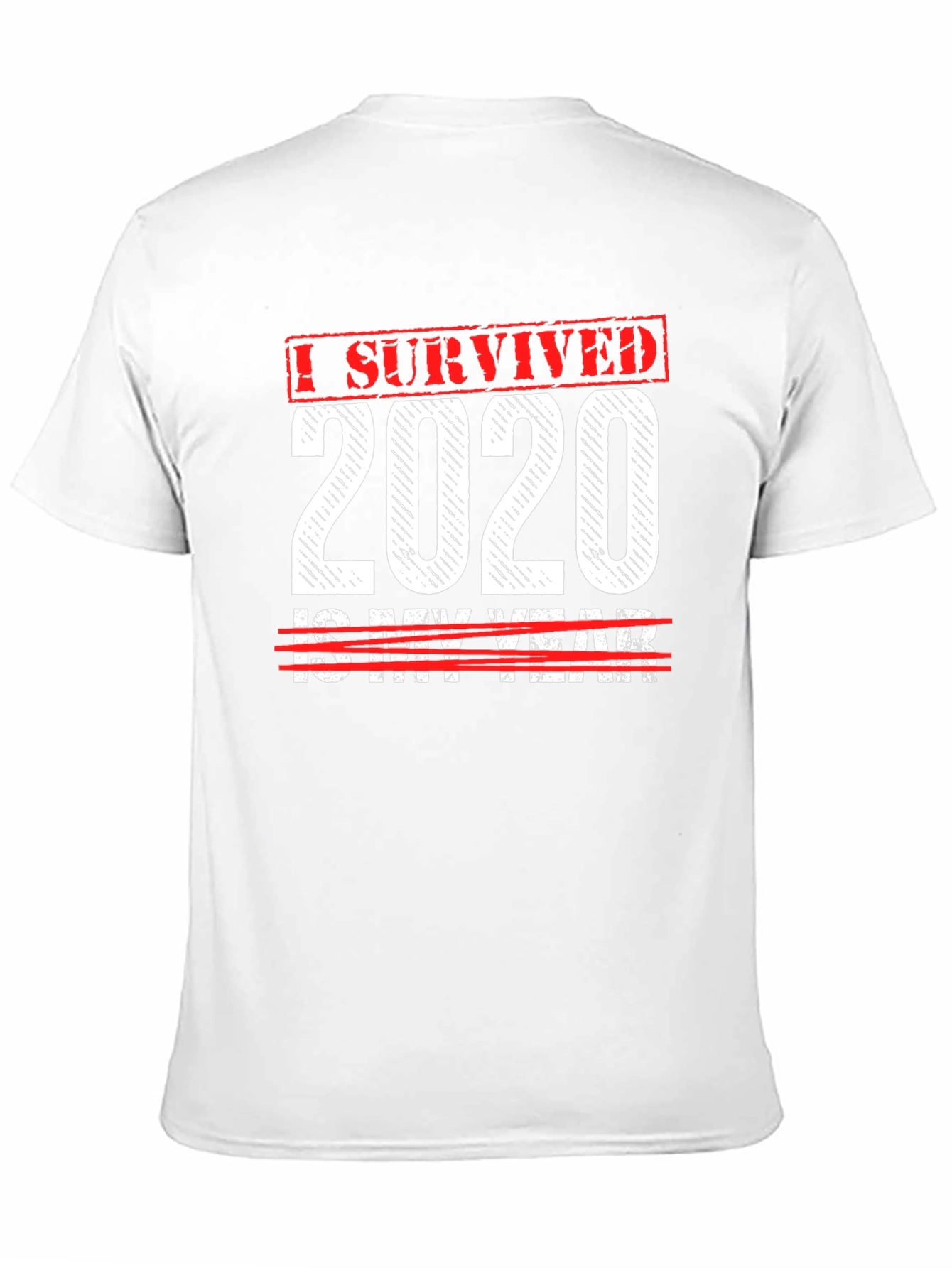 I Survived 2020 T-Shirt - Funny Year Tee