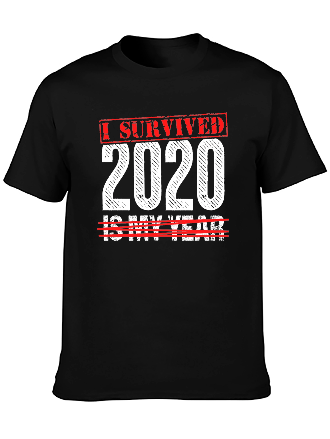 I Survived 2020 T-Shirt - Funny Year Tee