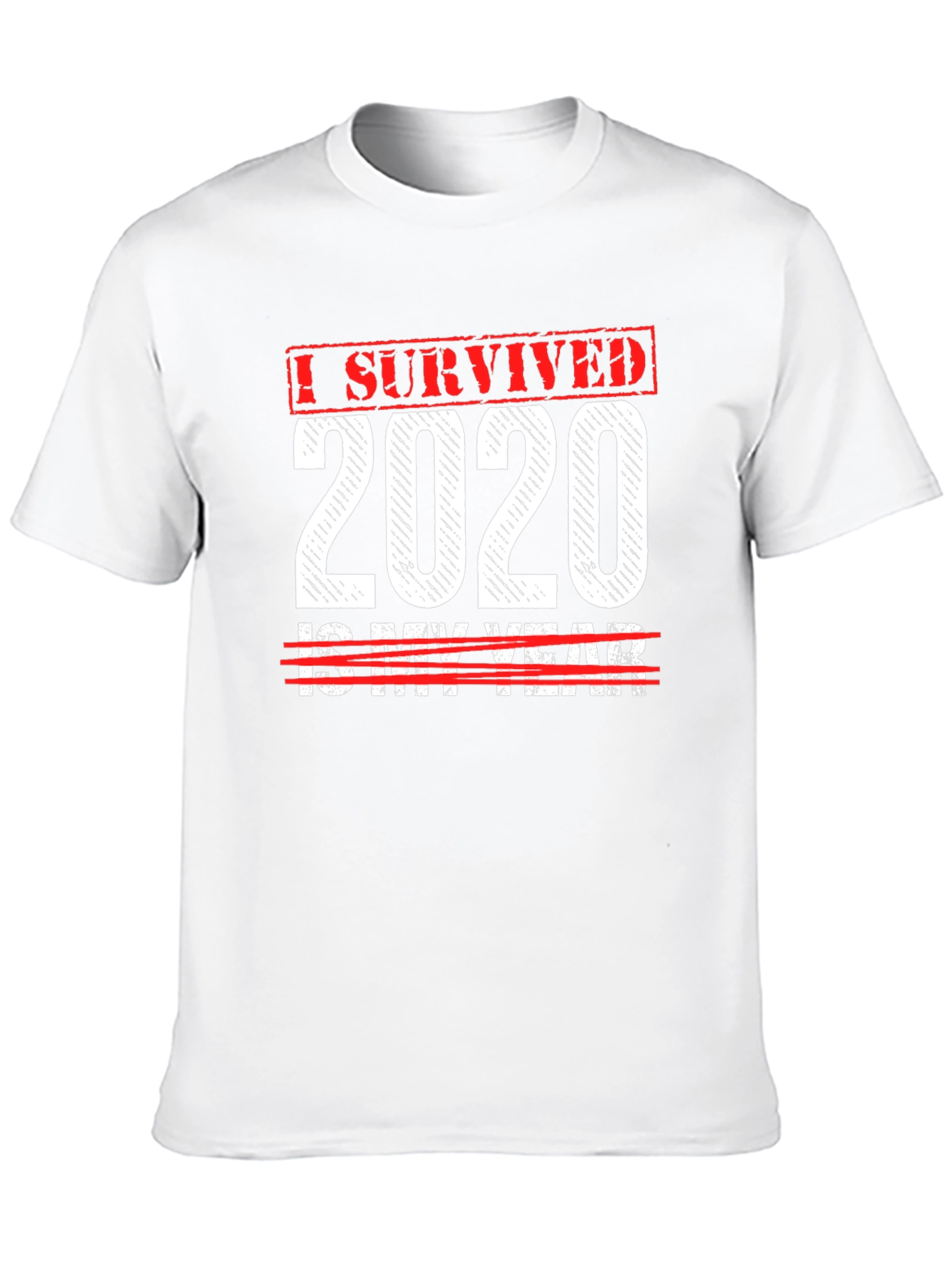 I Survived 2020 T-Shirt - Funny Year Tee