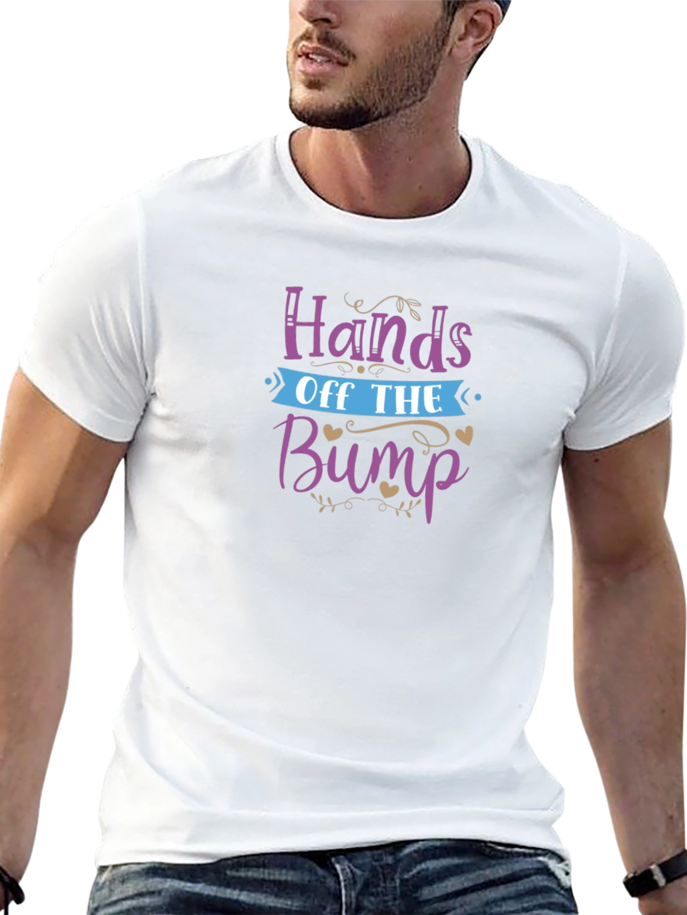 Hands Off the Bump T-Shirt - Pregnancy Tee