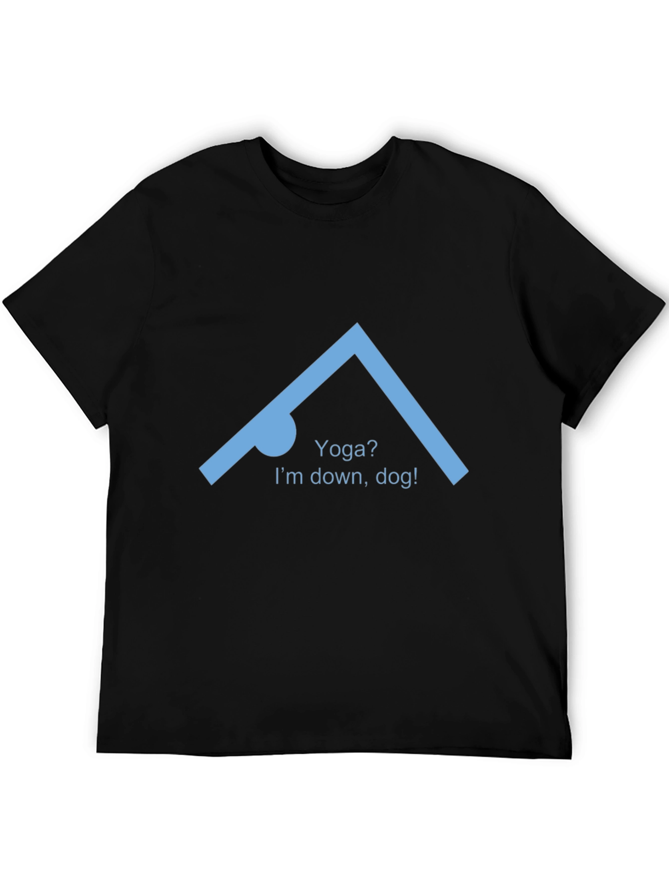 Yoga Down Dog Graphic T-Shirt