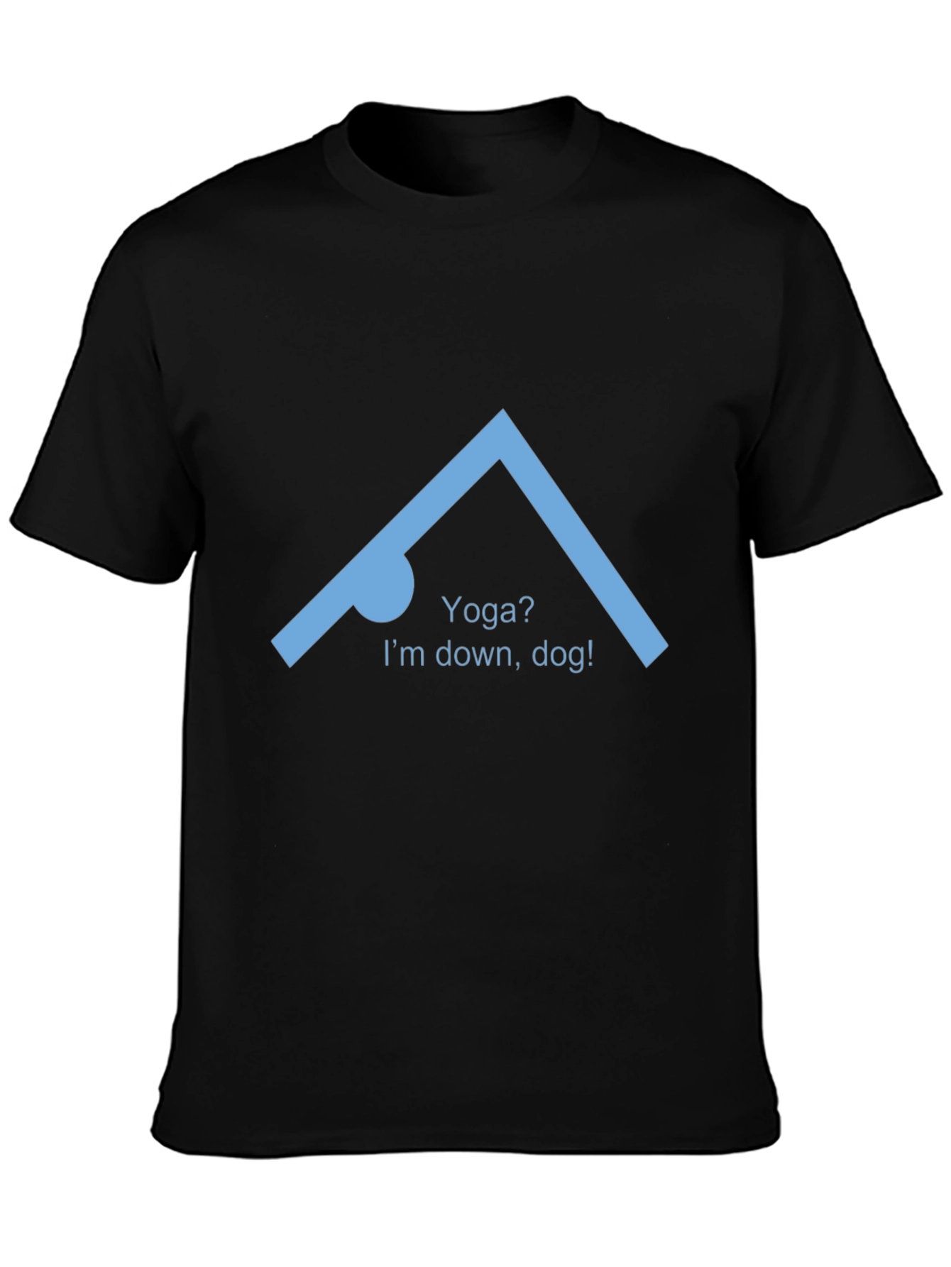 Yoga Down Dog Graphic T-Shirt