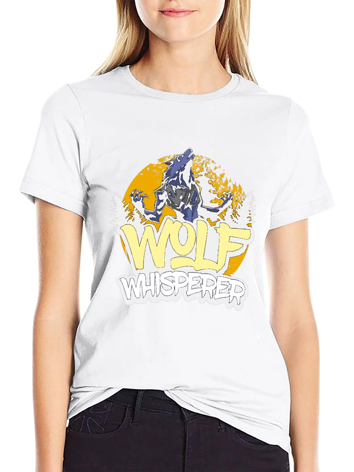 Wolf Whisperer T-Shirt - Mens Graphic Tee