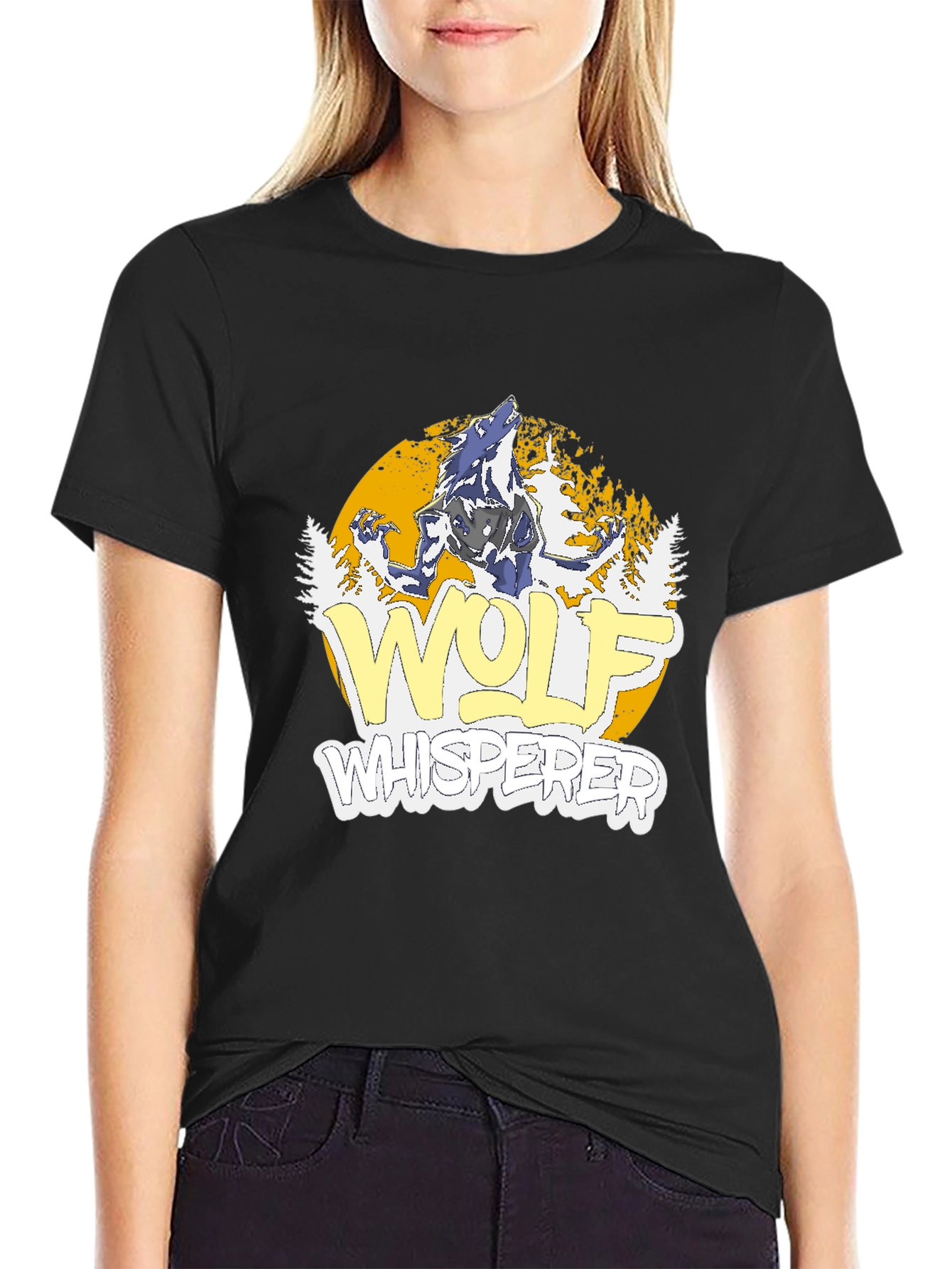 Wolf Whisperer T-Shirt - Mens Graphic Tee